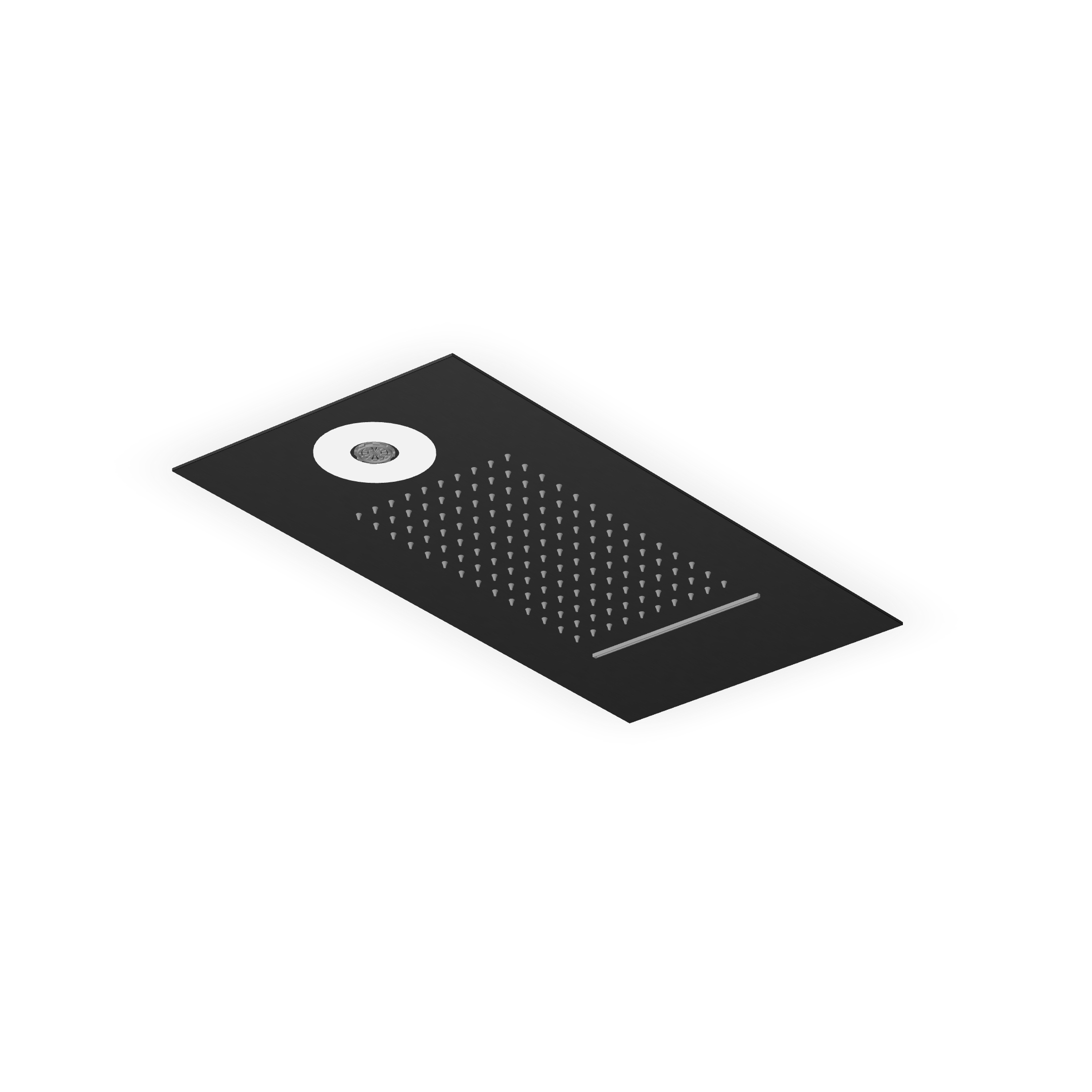 Zucchetti - 600x300mm ceiling mounted multifunction shower head