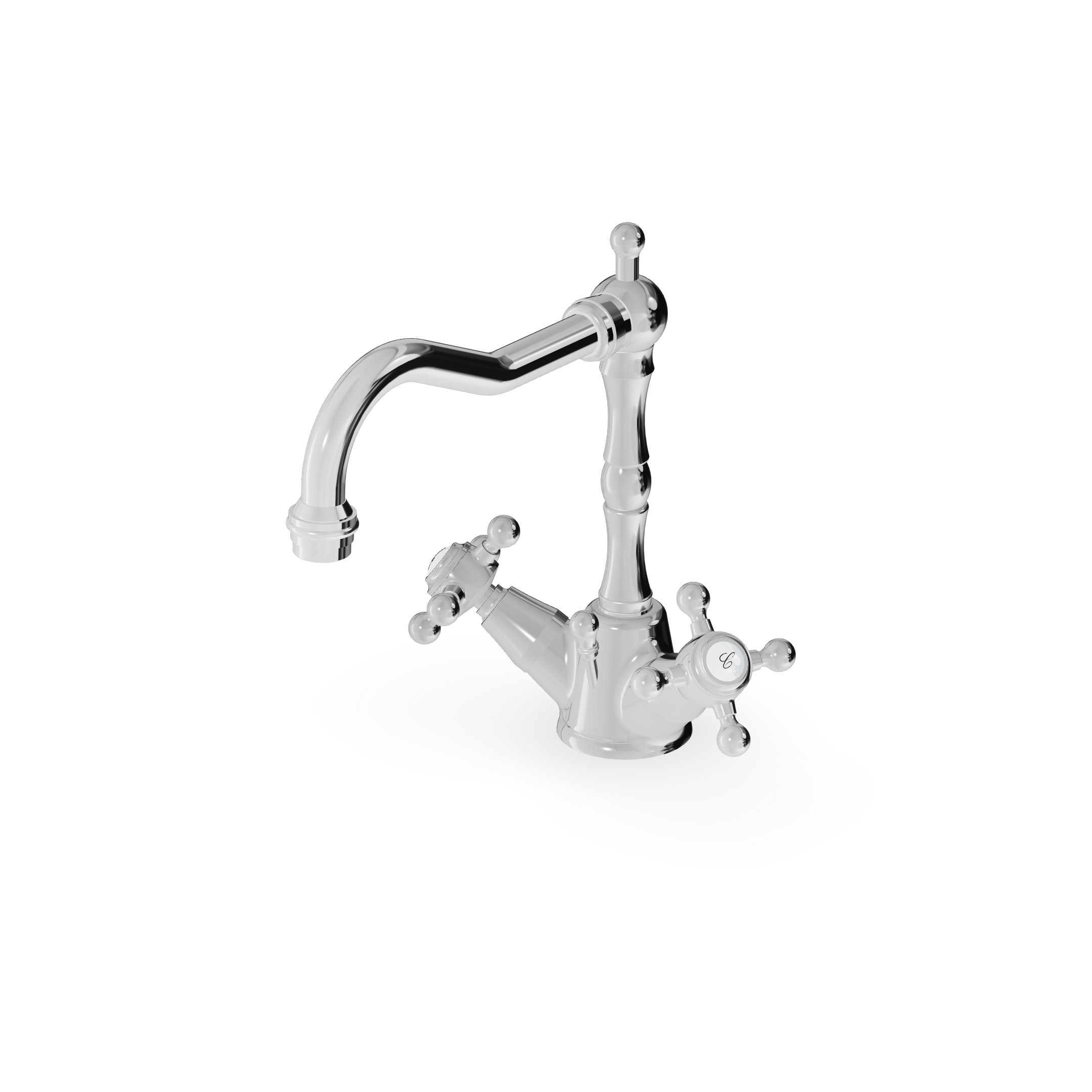 Zucchetti - Single hole basin mixer, fixed spout