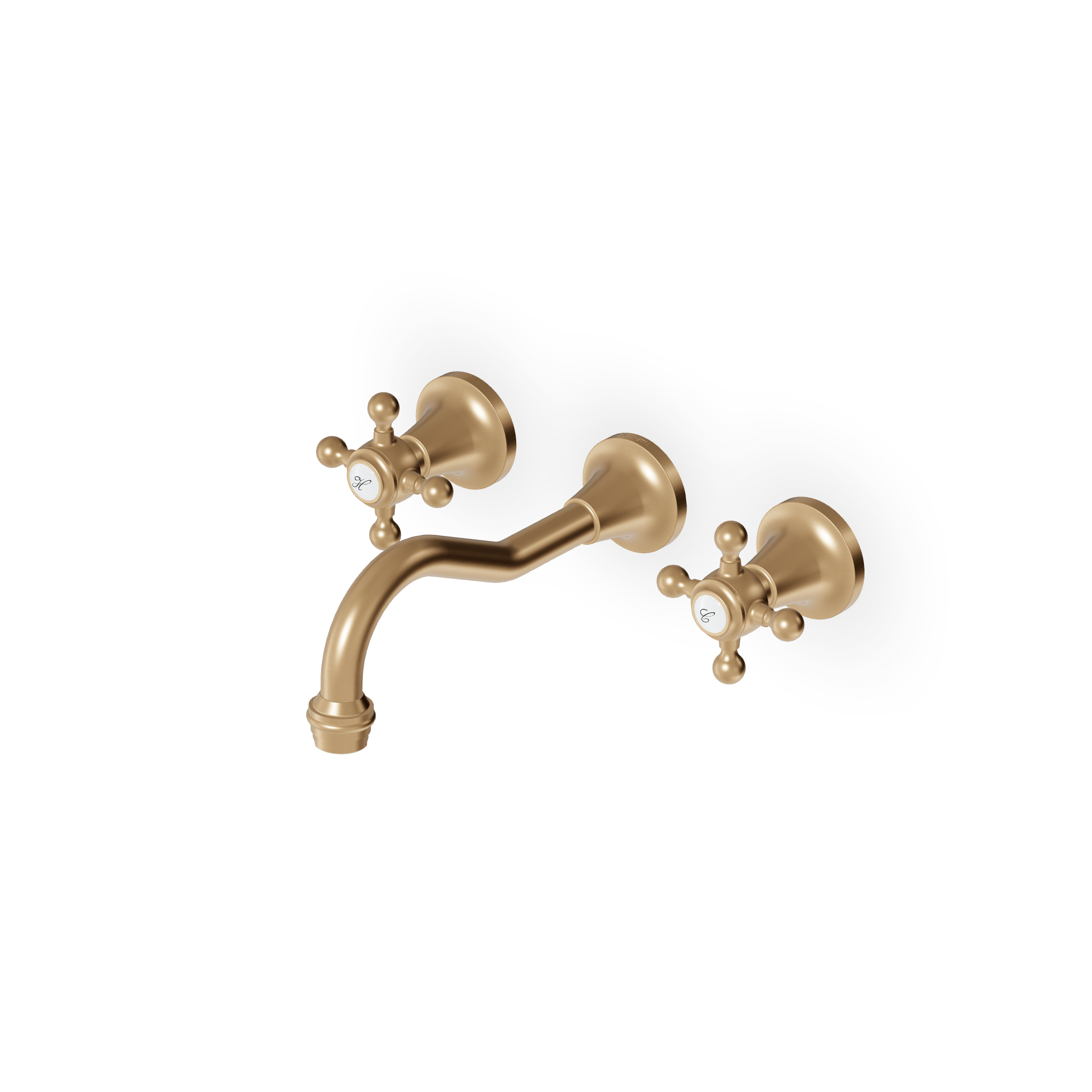 Zucchetti - 3 hole built-in basin mixer