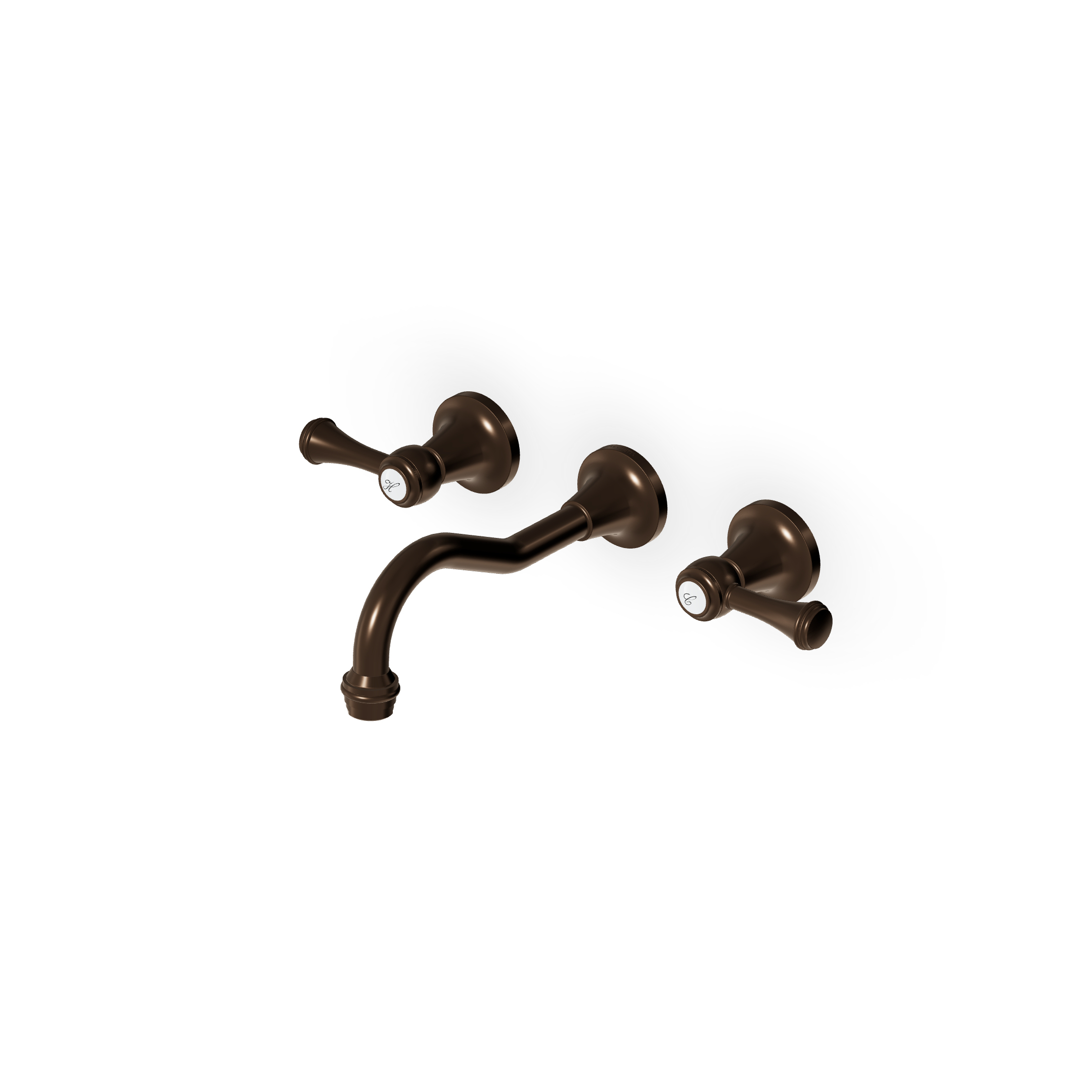 Zucchetti - 3 hole built-in basin mixer