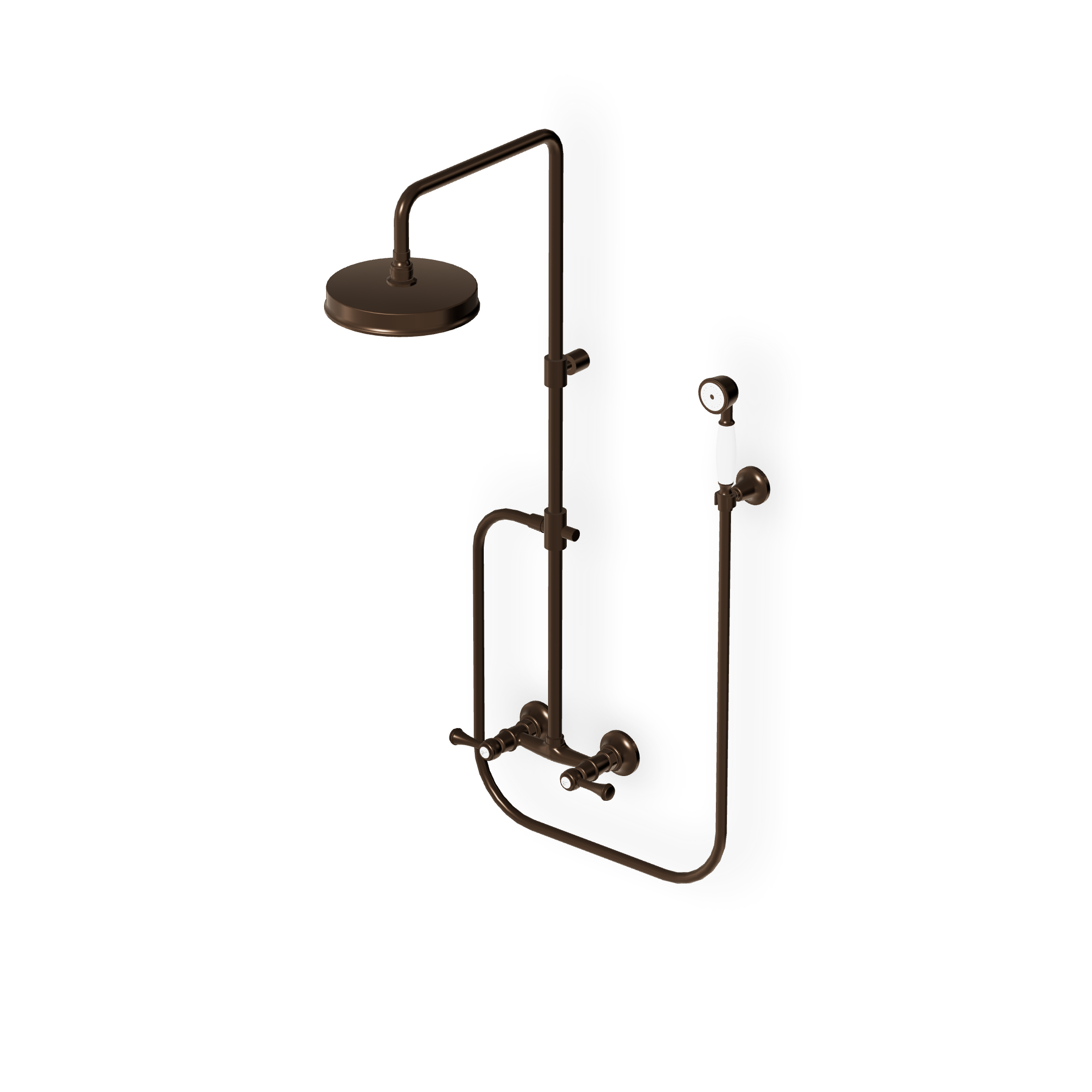 Zucchetti - Shower column with exposed shower mixer