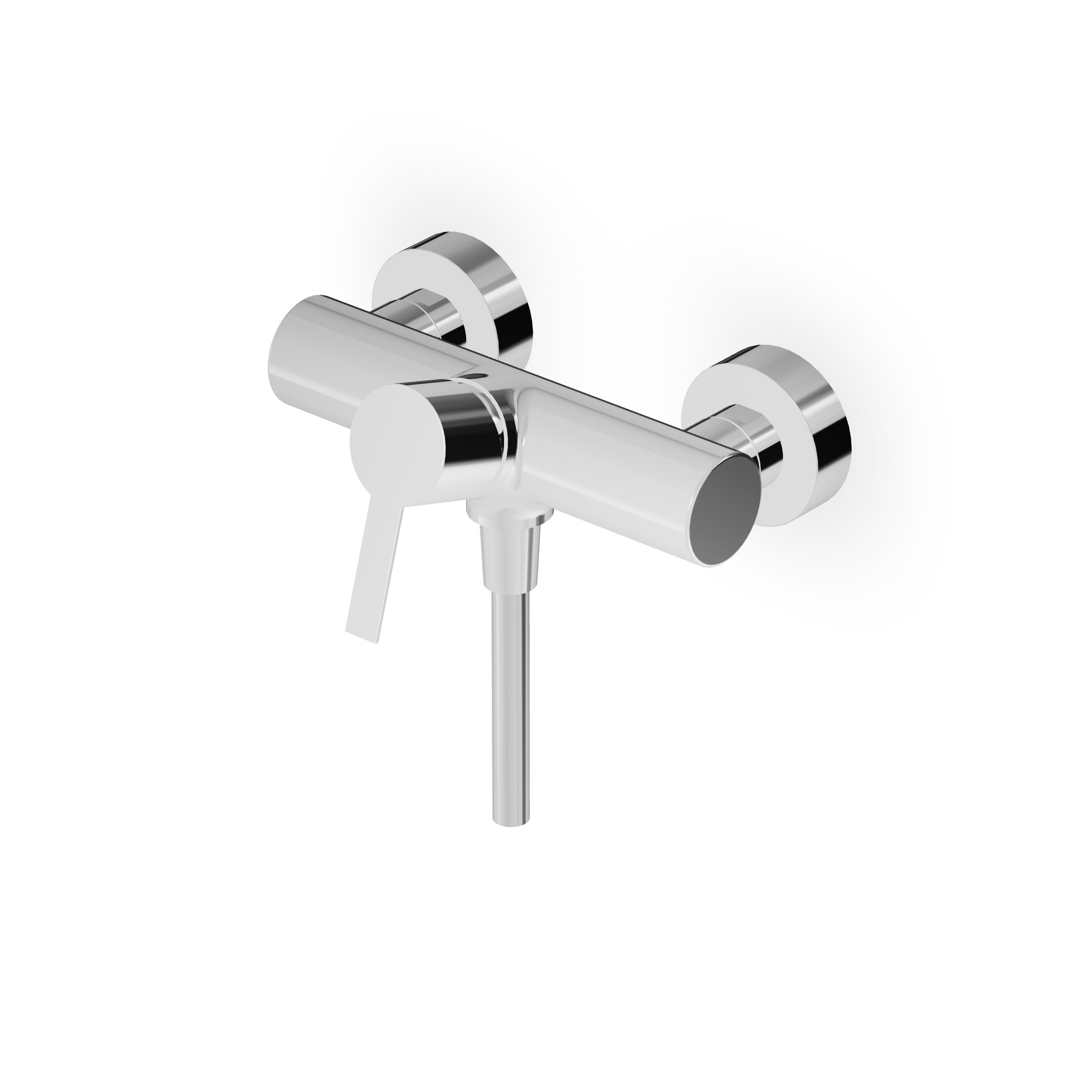 Zucchetti - Exposed single lever shower mixer.