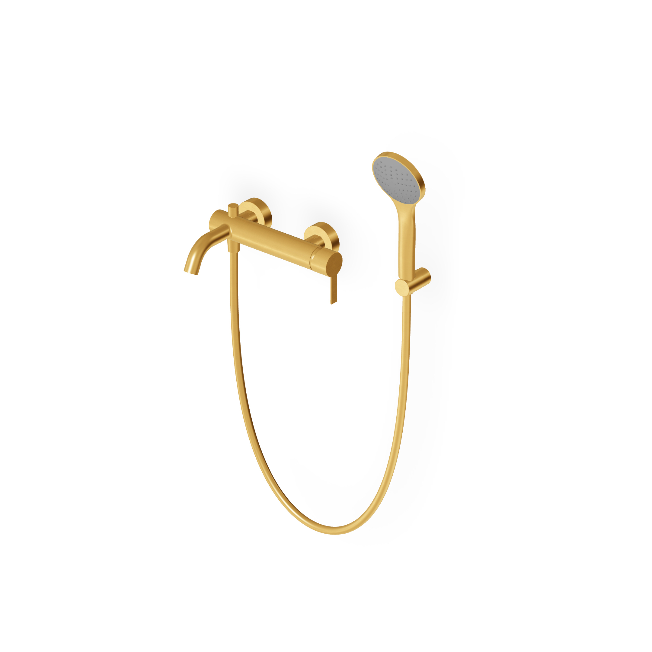 Zucchetti - Exposed single lever bath-shower mixer.
