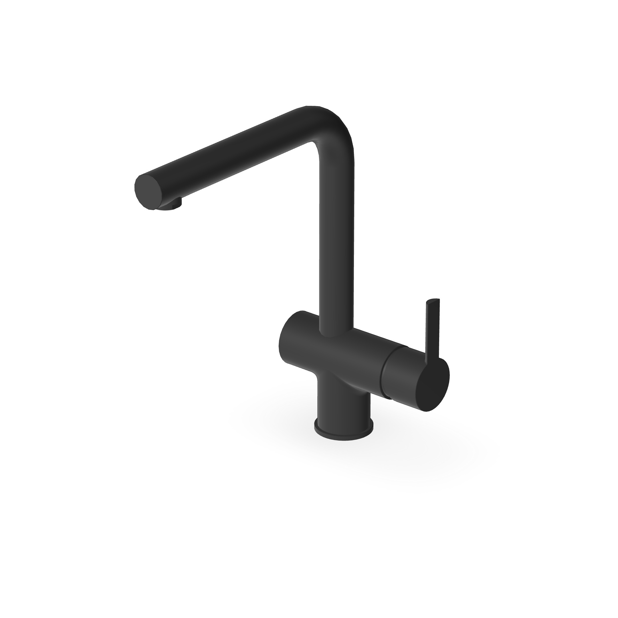Zucchetti - Single lever sink mixer with swivel spout