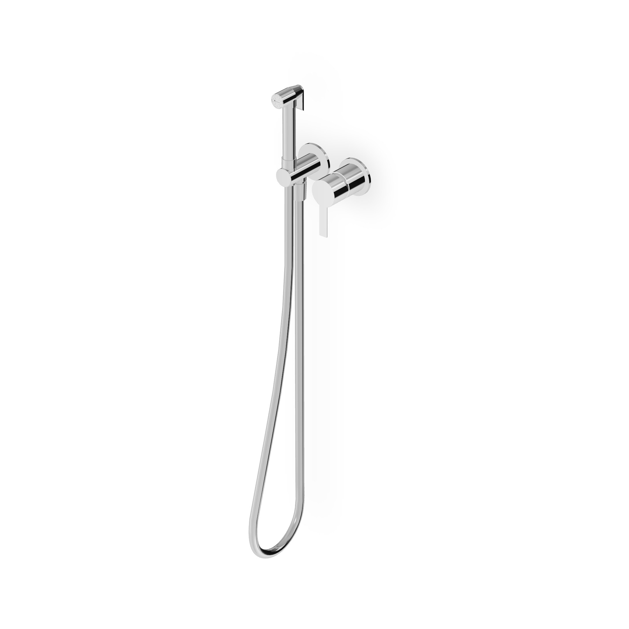 Zucchetti - WC/bidet hydrobrush with built-in mixer