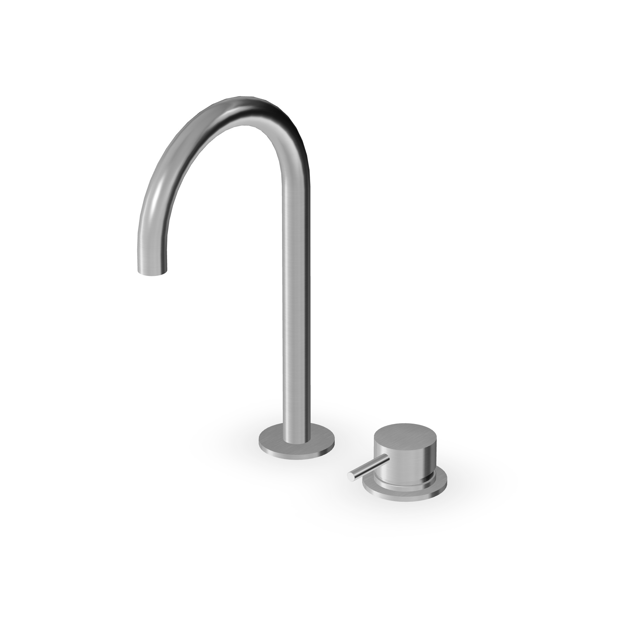 Zucchetti - 2 hole single lever basin mixer