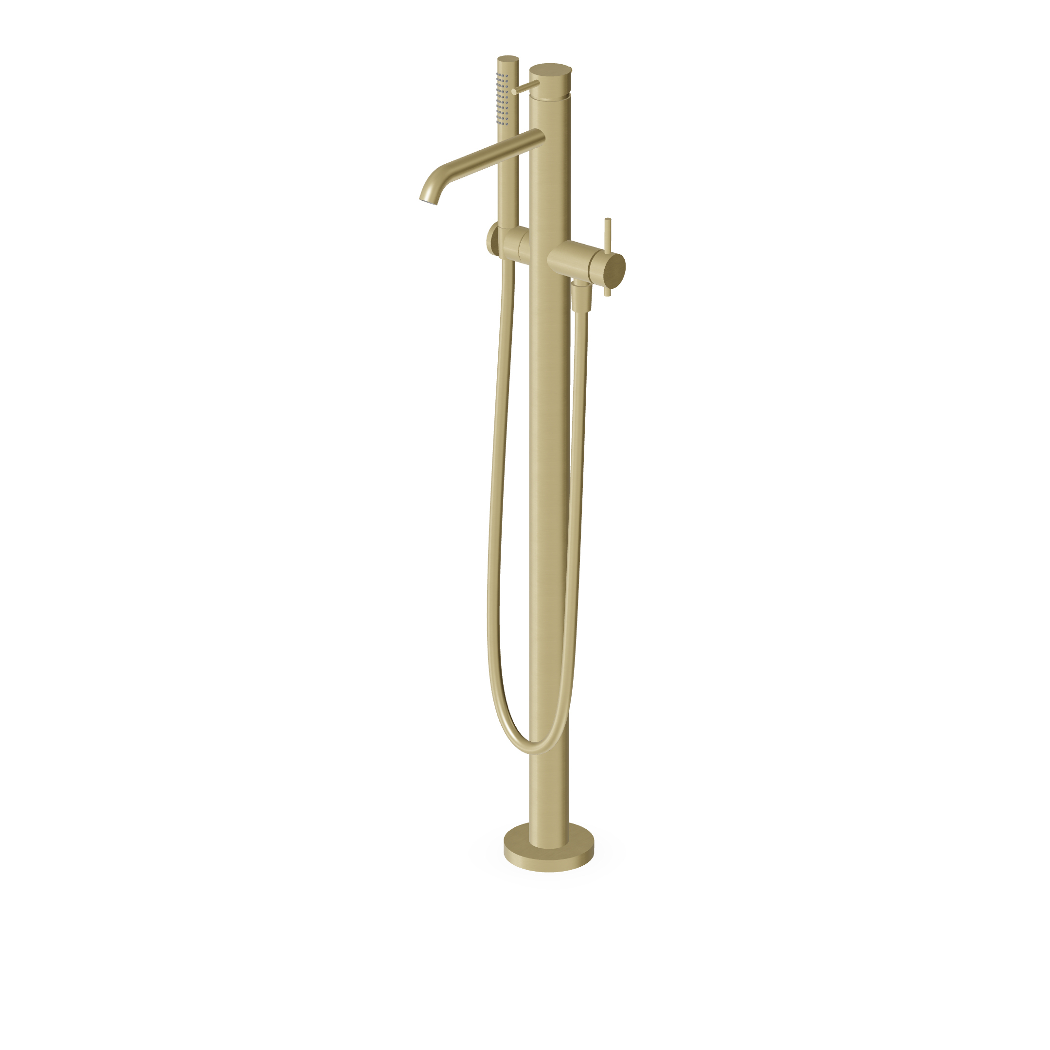 Zucchetti - Free standing single lever bath-tub mixer