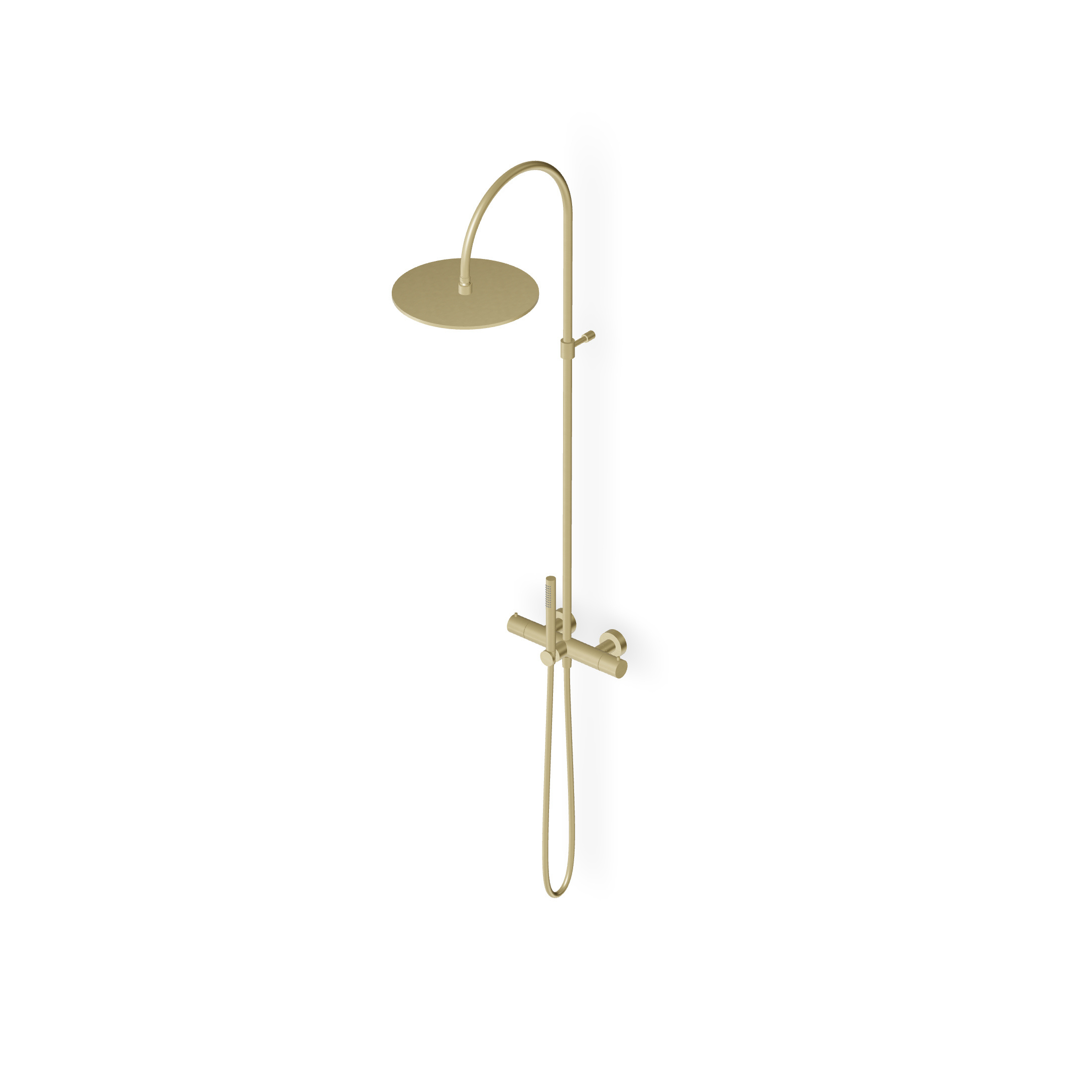 Zucchetti - Shower column with exposed thermostatic mixer