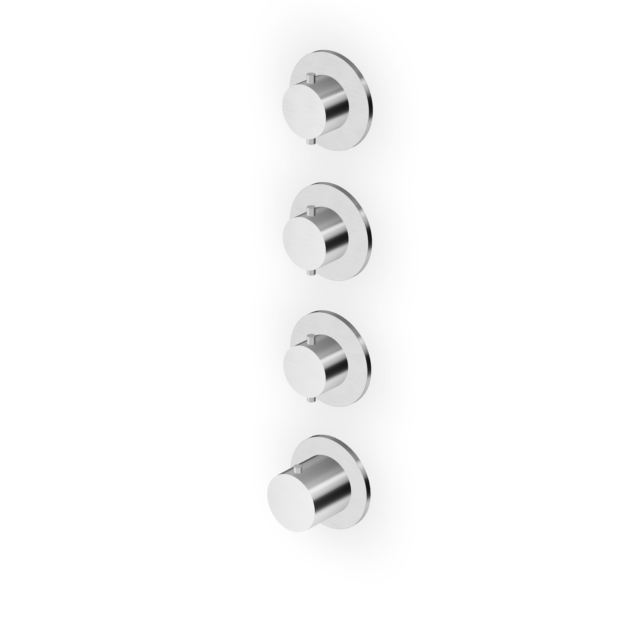 zemekisu333 ３点 Zucchetti - Built-in thermostatic shower mixer with 3 stop valves