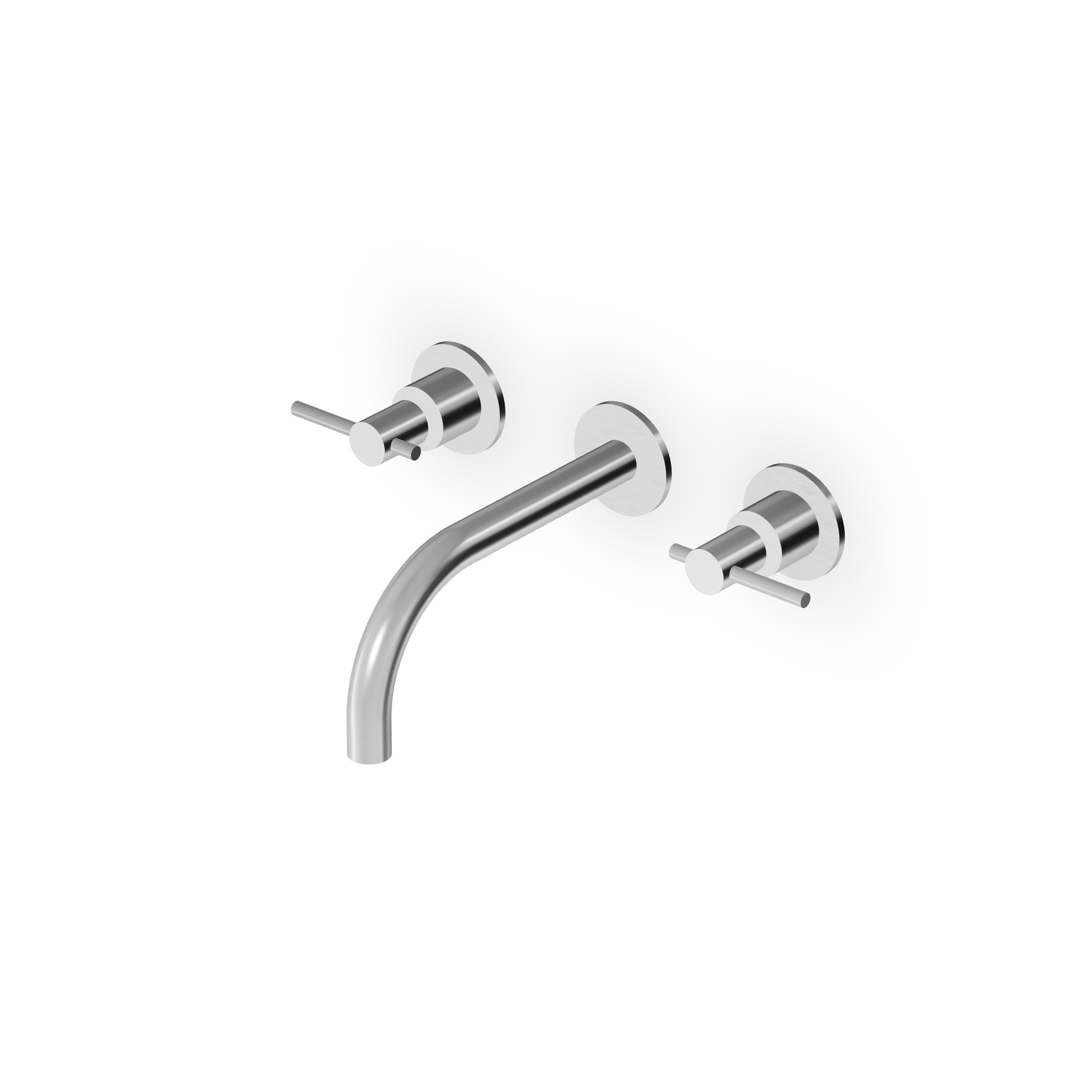 Zucchetti - 3 hole built-in basin mixer.