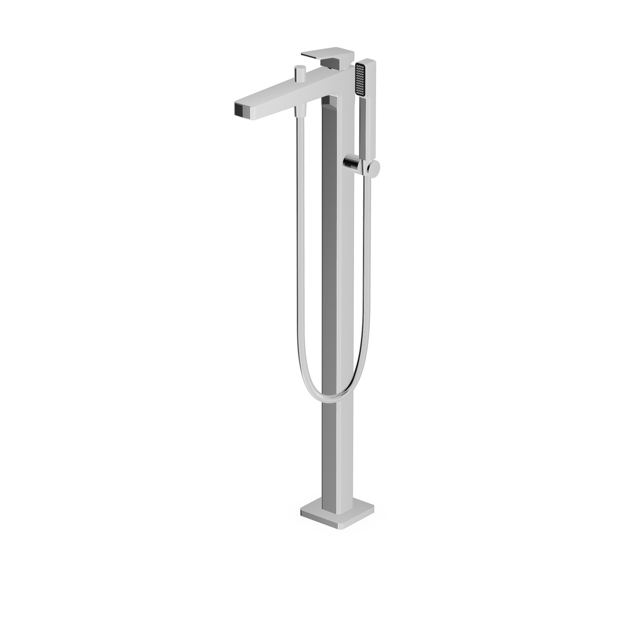Zucchetti - Single lever free standing bath mixer.