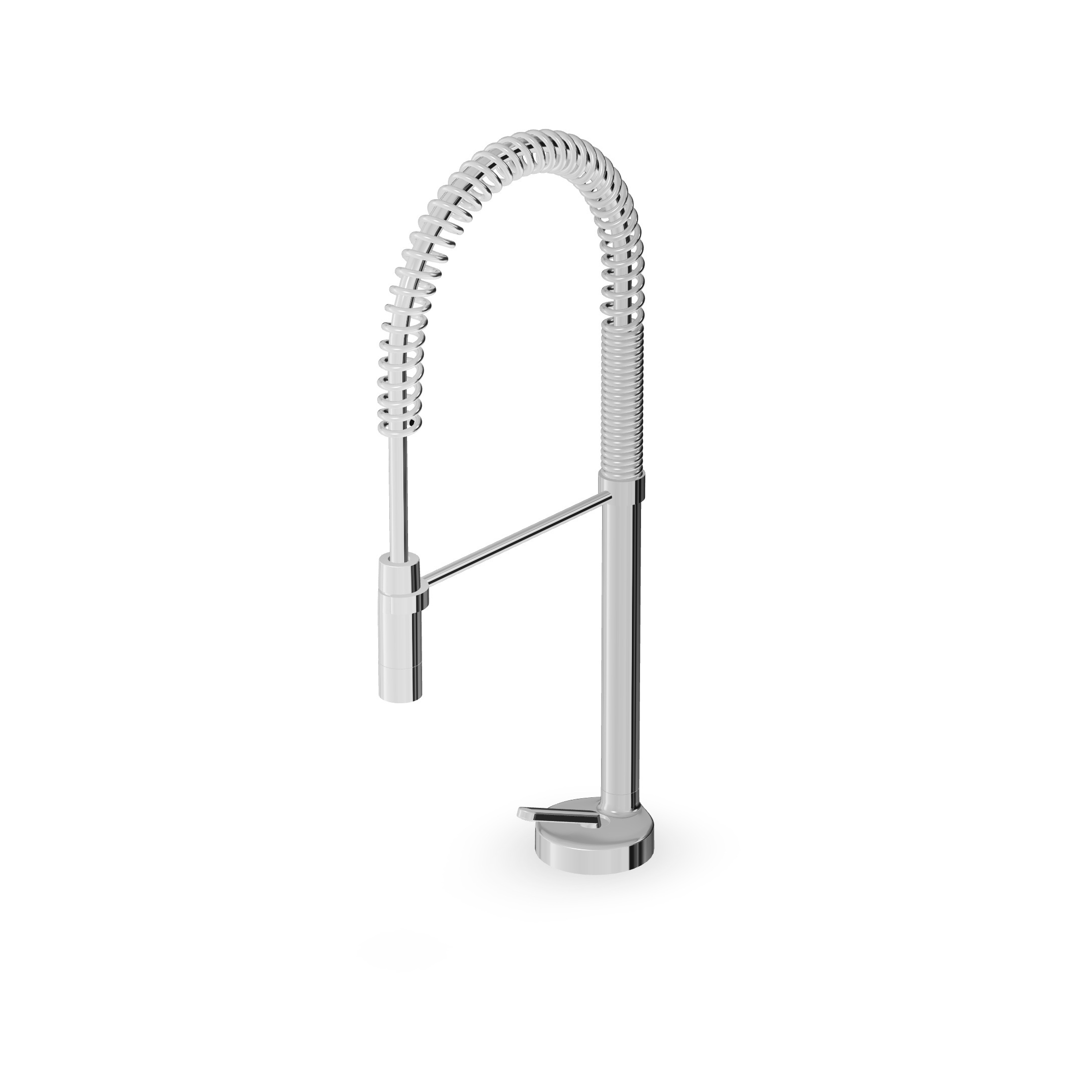 Zucchetti - Isy22 single lever sink mixer with adjustable spray