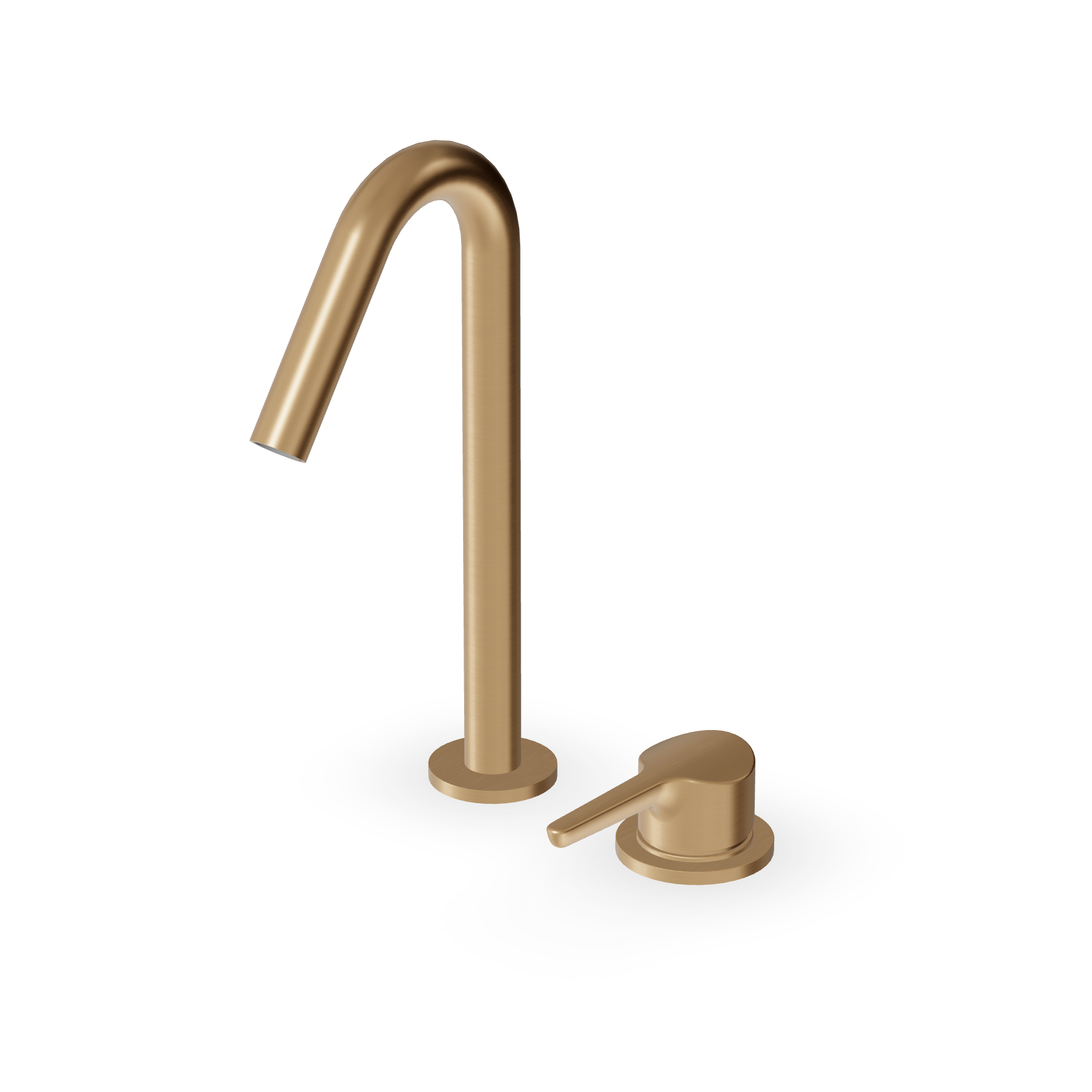 Zucchetti - 2 hole single lever basin mixer