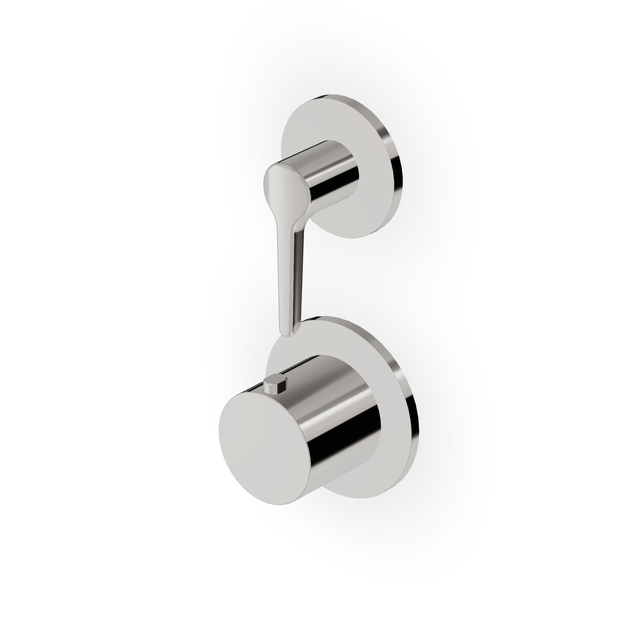 Zucchetti - Built-in thermostatic shower mixer, 2/3 way diverter