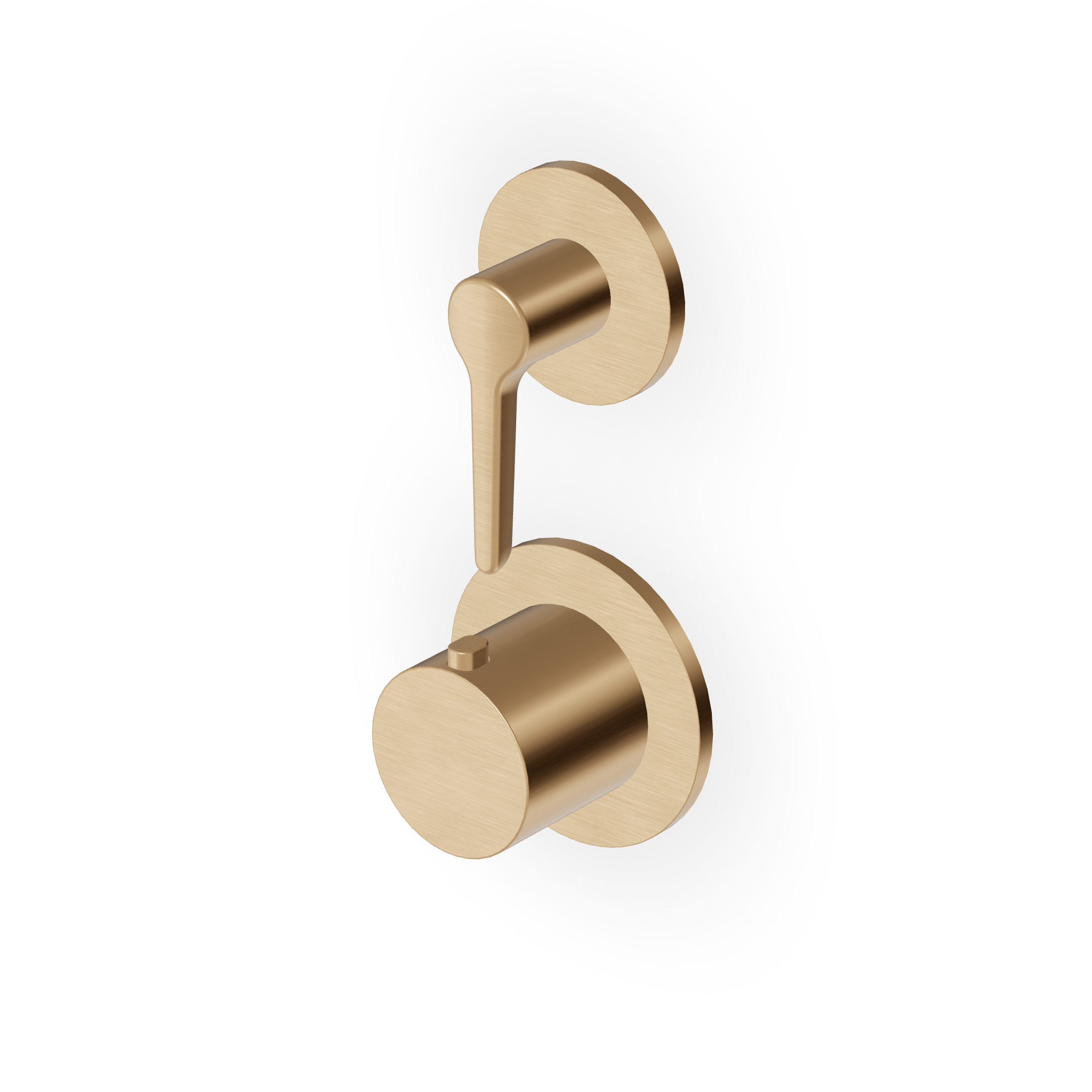 Zucchetti - Built-in thermostatic shower mixer, 2/3 way diverter