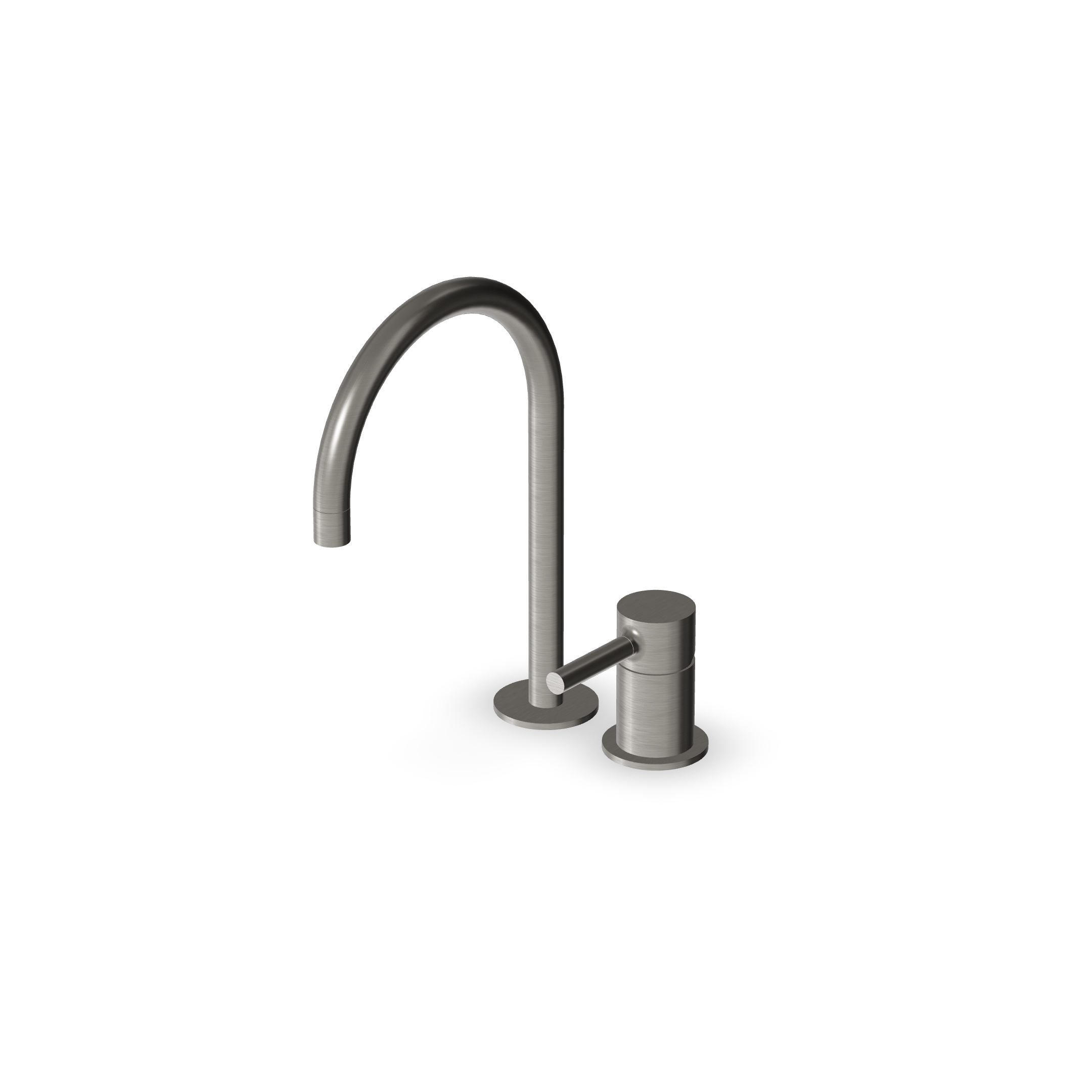 Zucchetti - 2 hole single lever basin mixer.