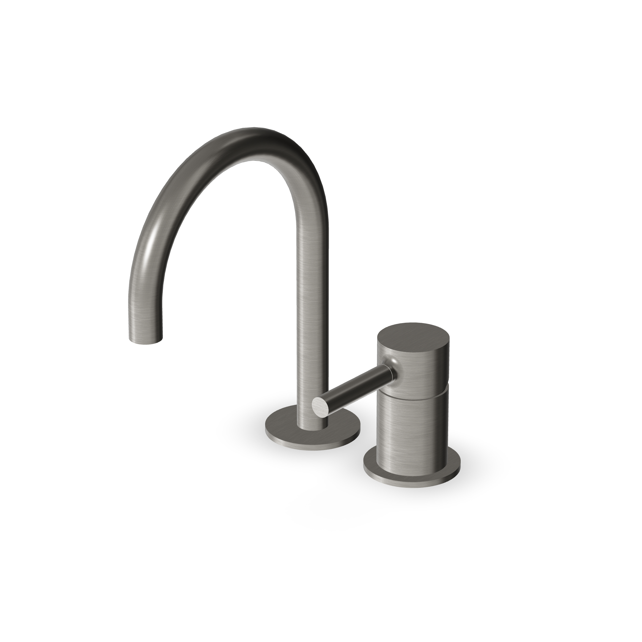 Zucchetti - 2 hole single lever basin mixer.