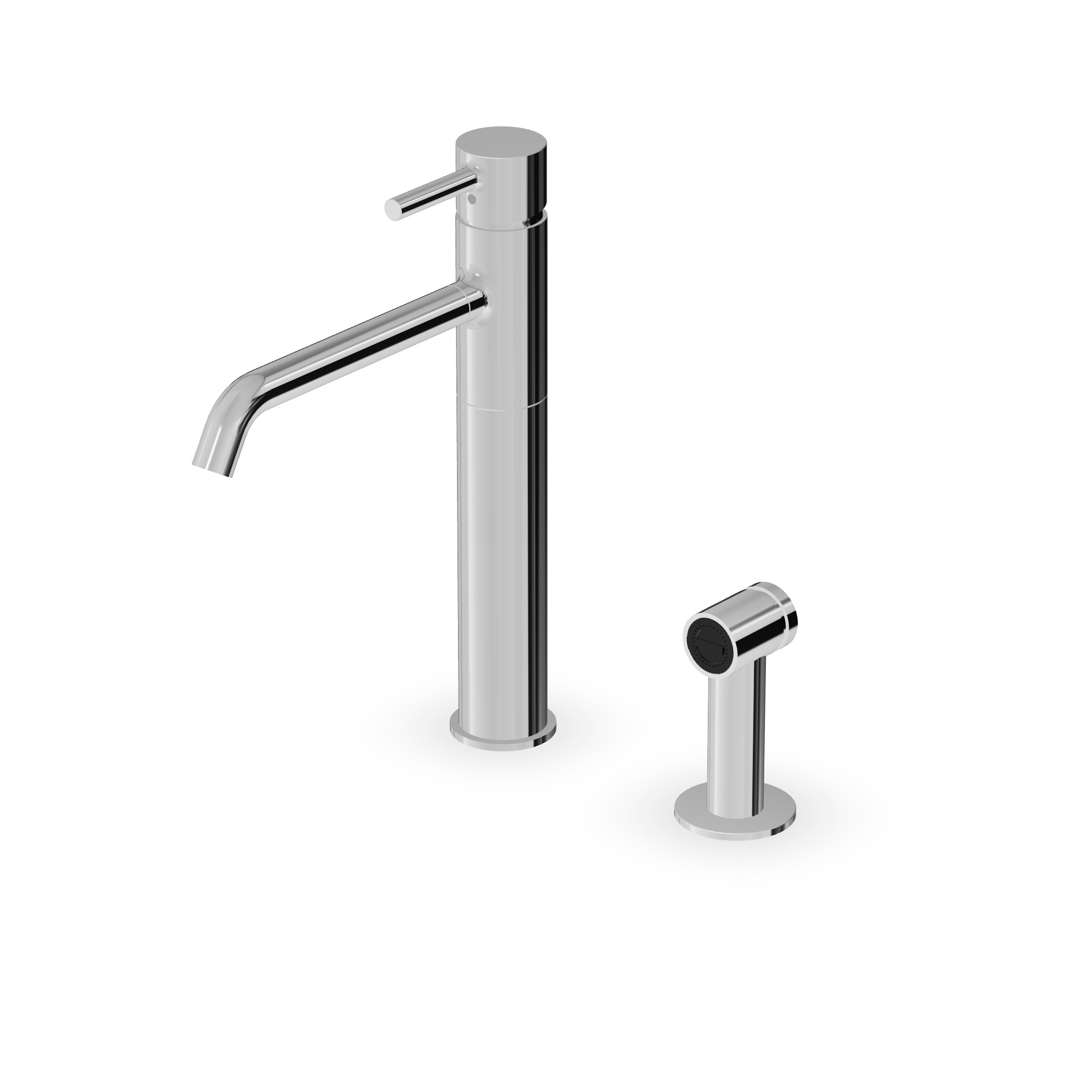 Zucchetti - Pan S single lever sink mixer with swivel spout and