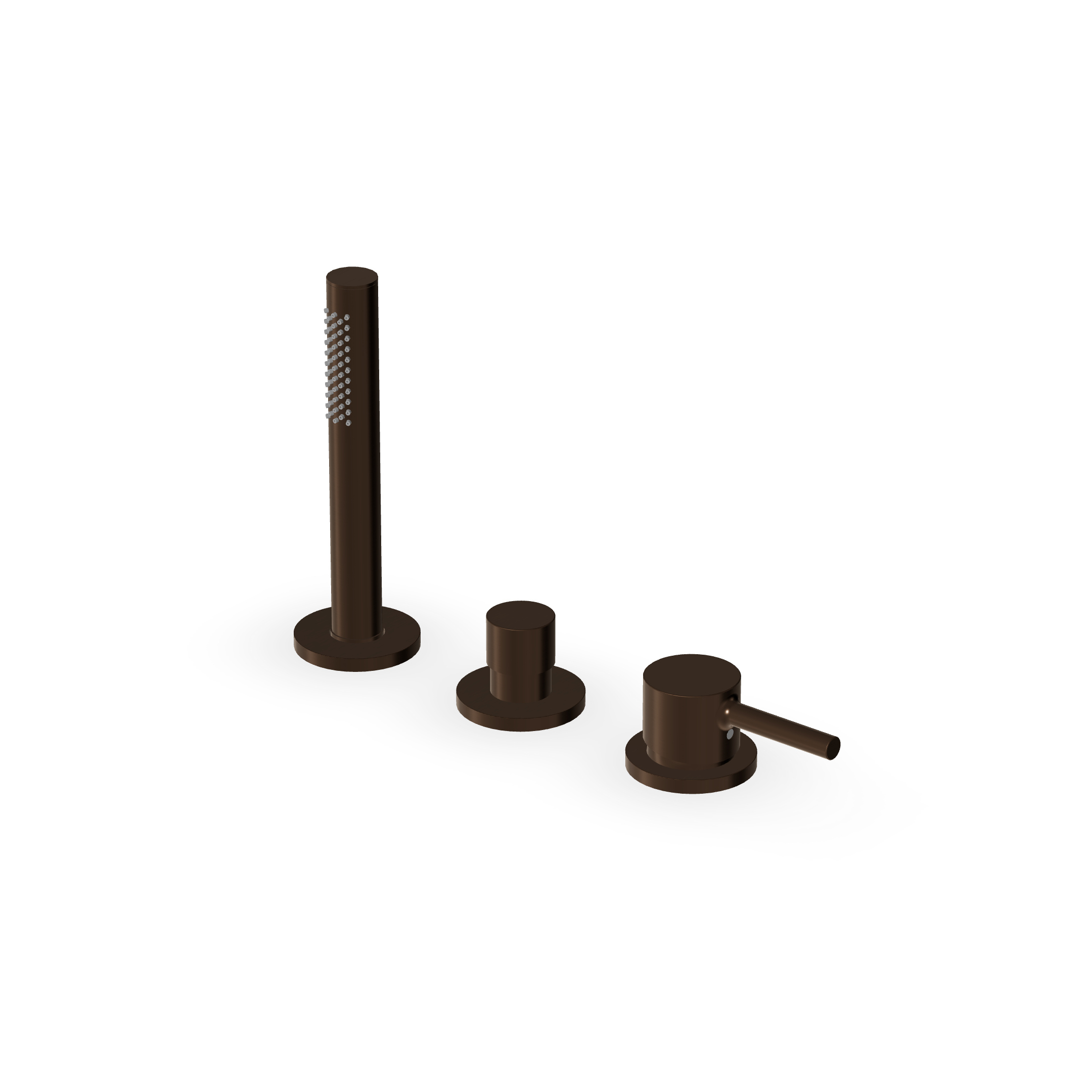 Zucchetti - Bath tub single lever mixer, overflow filler