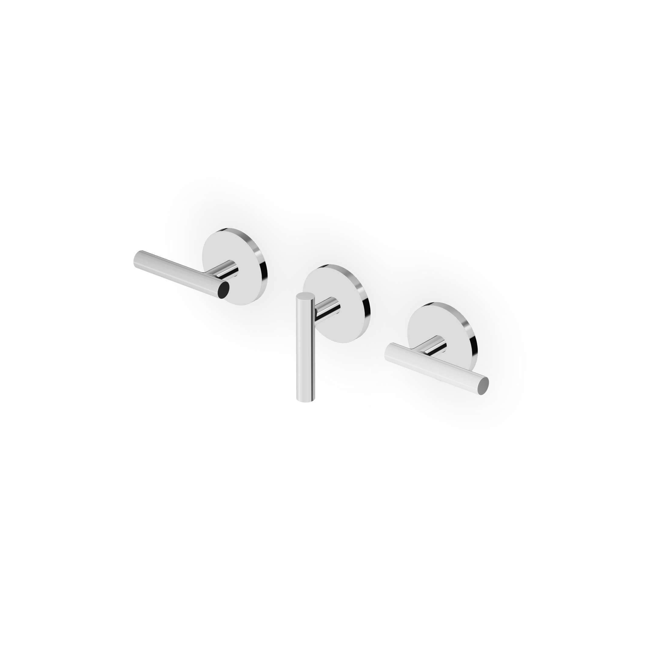 Zucchetti - 3 hole built-in bath-shower mixer