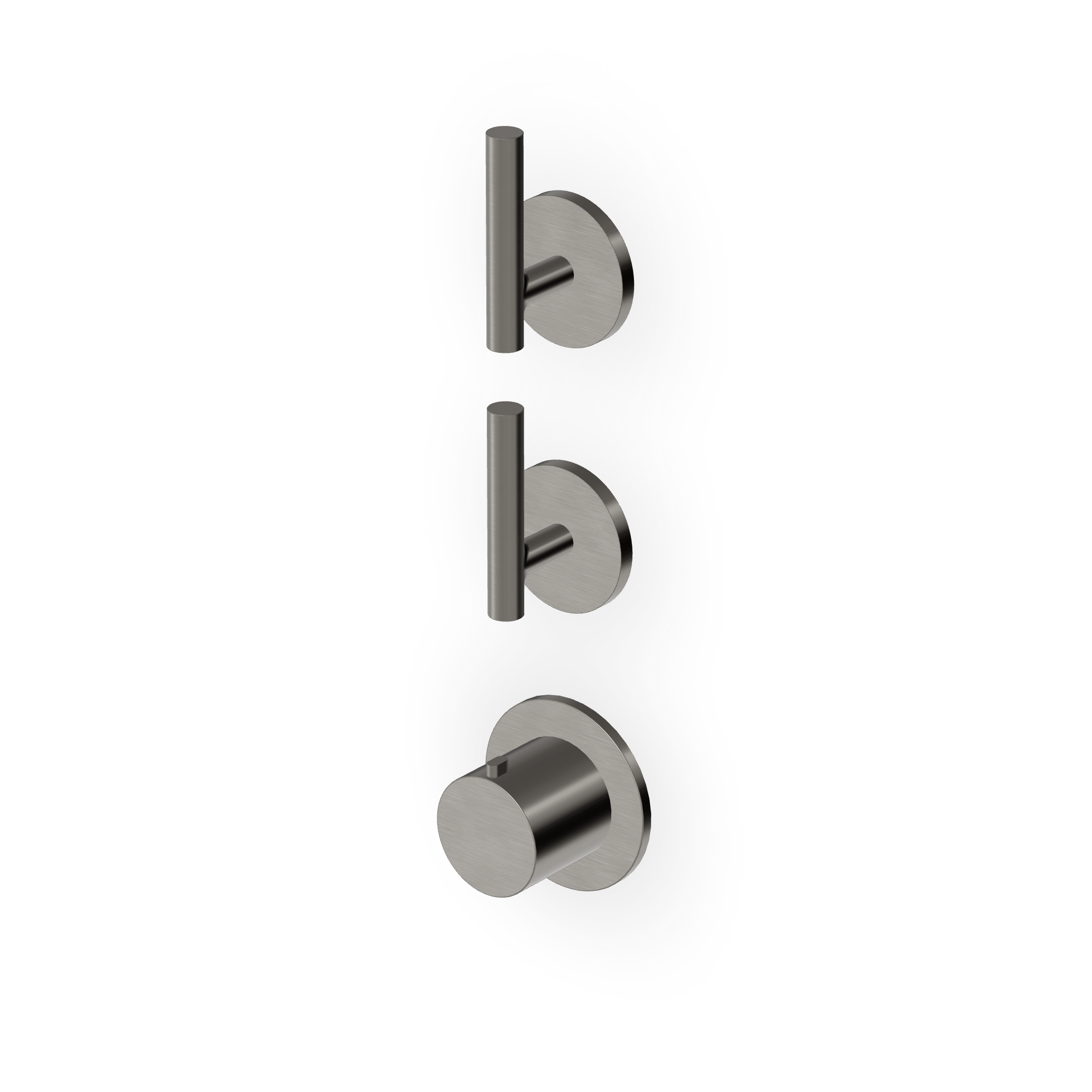 Zucchetti - Built-in thermostatic shower mixer 2 stop valves