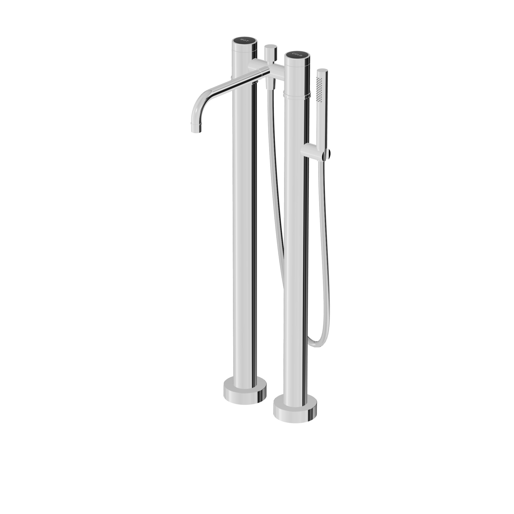 Zucchetti - Free standing bath-tub mixer