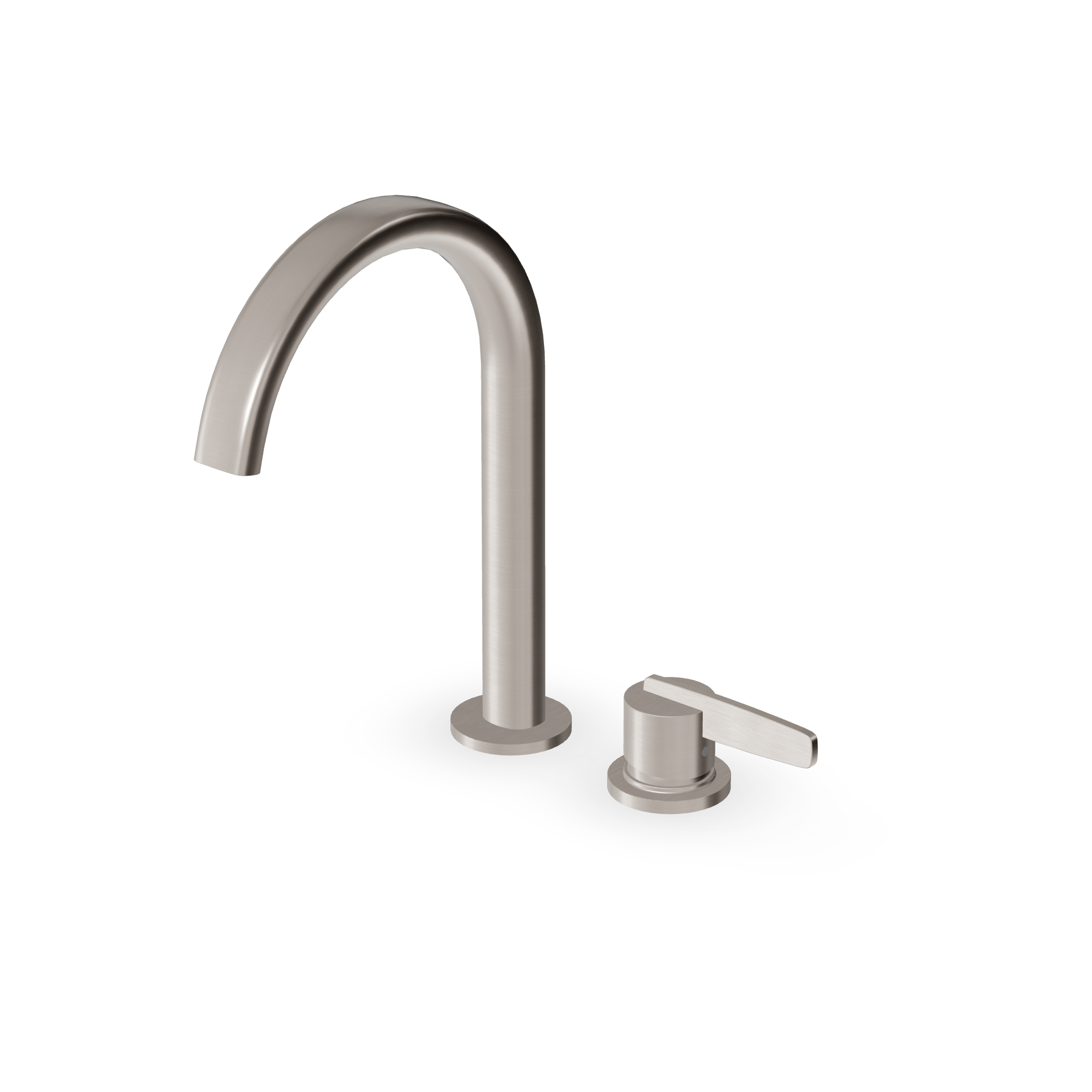 Zucchetti - 2 hole single lever basin mixer