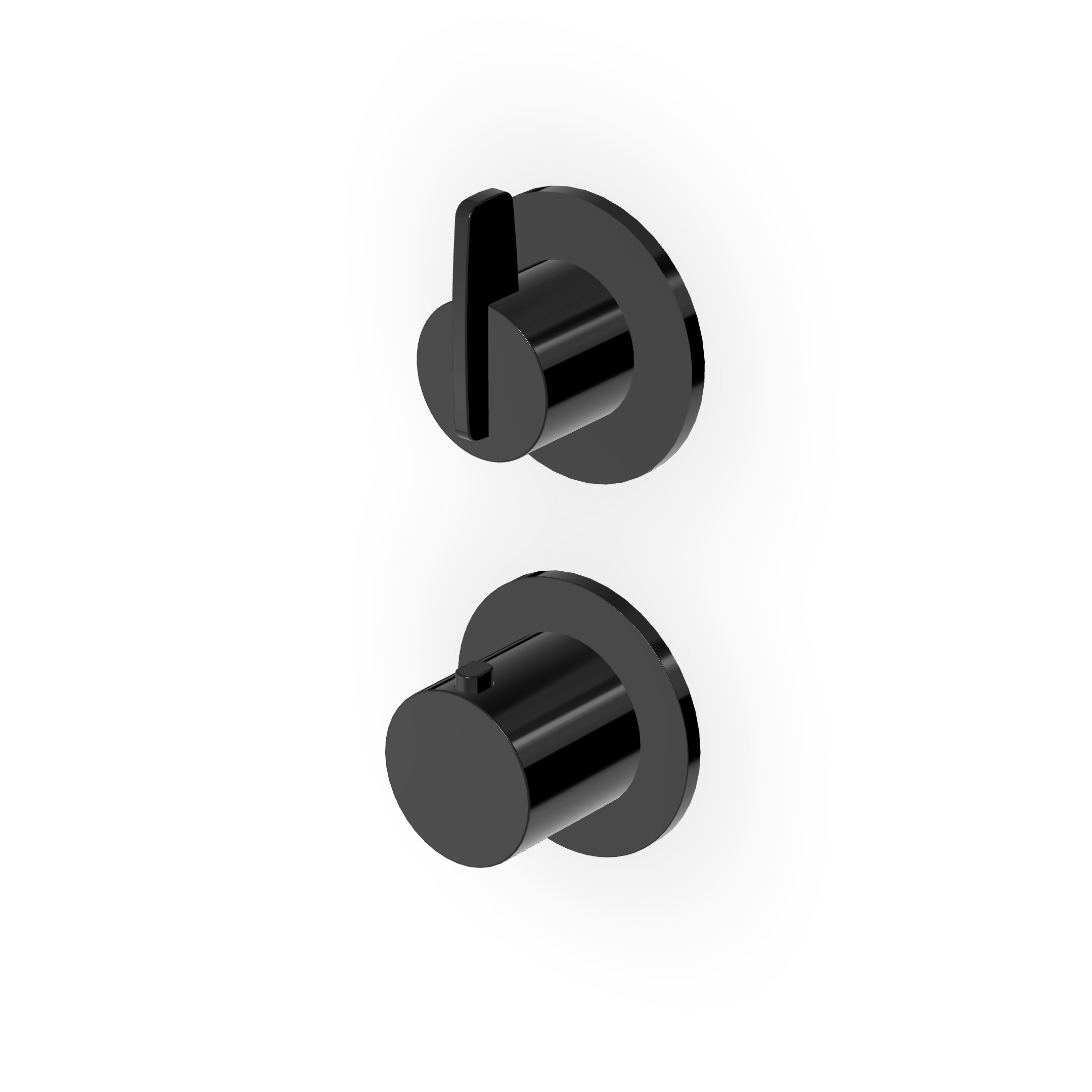 Zucchetti - Built-in thermostatic shower mixer, 2/3 way diverter