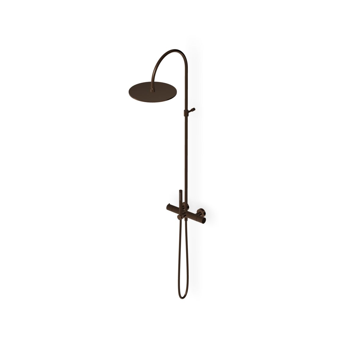 Zucchetti - Shower column with exposed thermostatic mixer