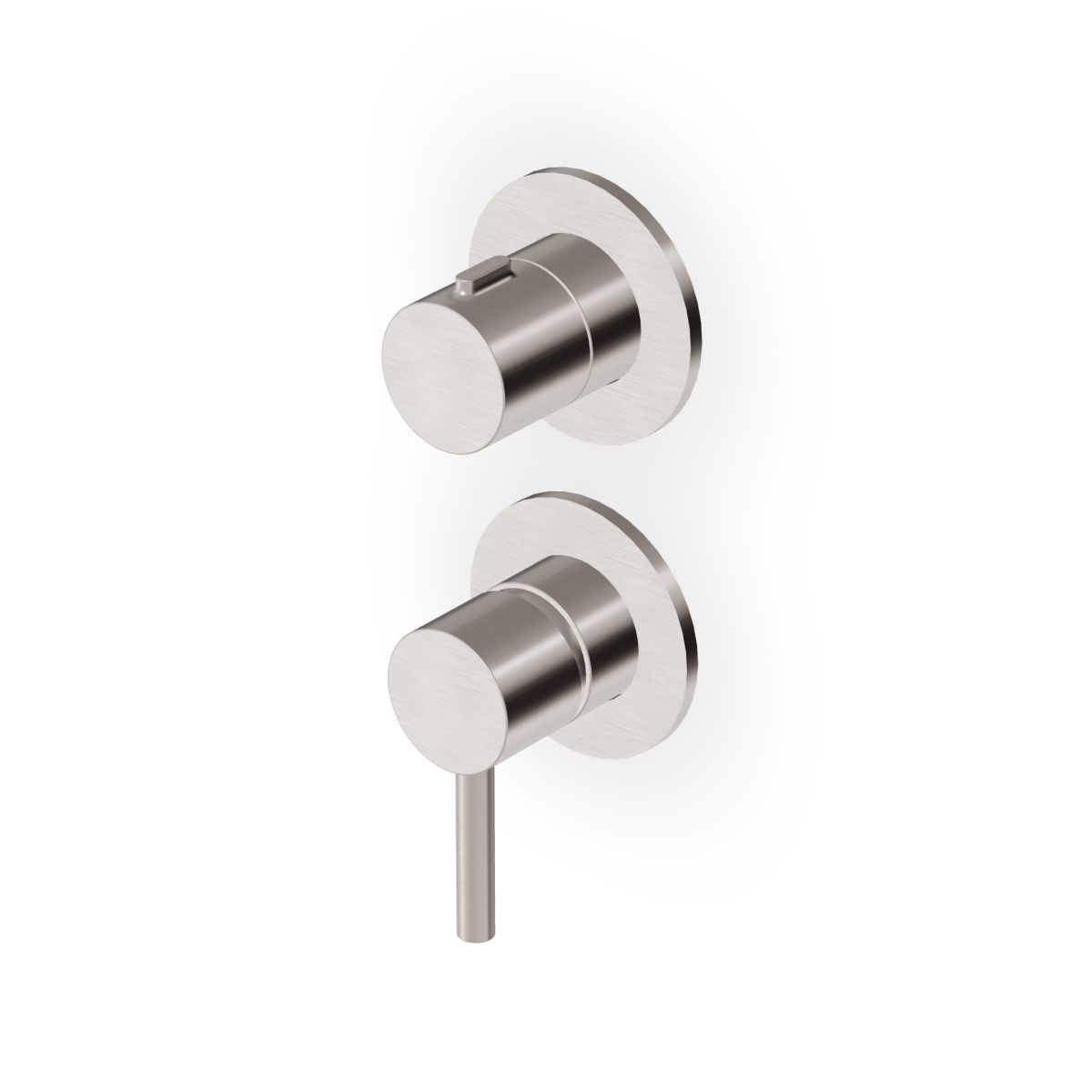 Zucchetti - 3 hole built-in basin mixer.