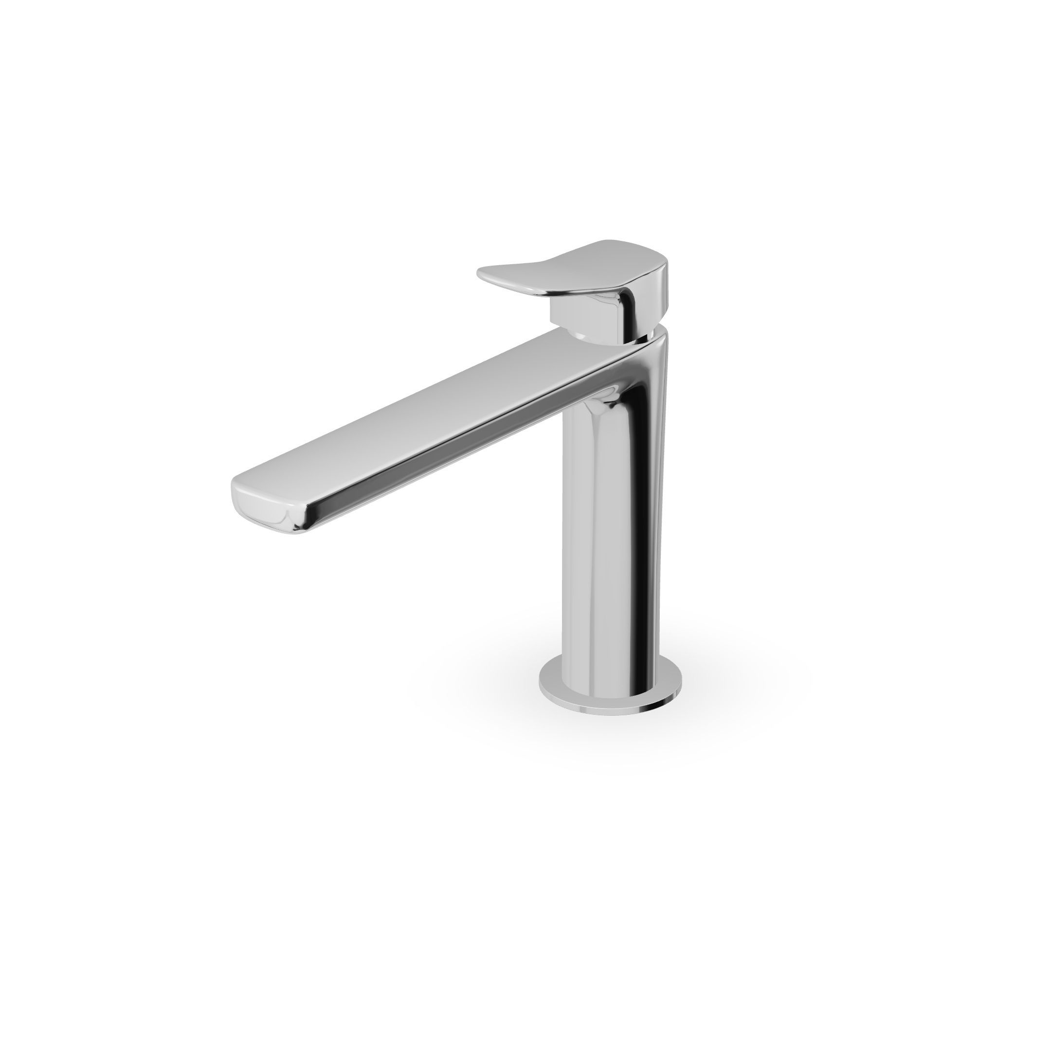 Zucchetti - Single lever basin mixer with extended spout.