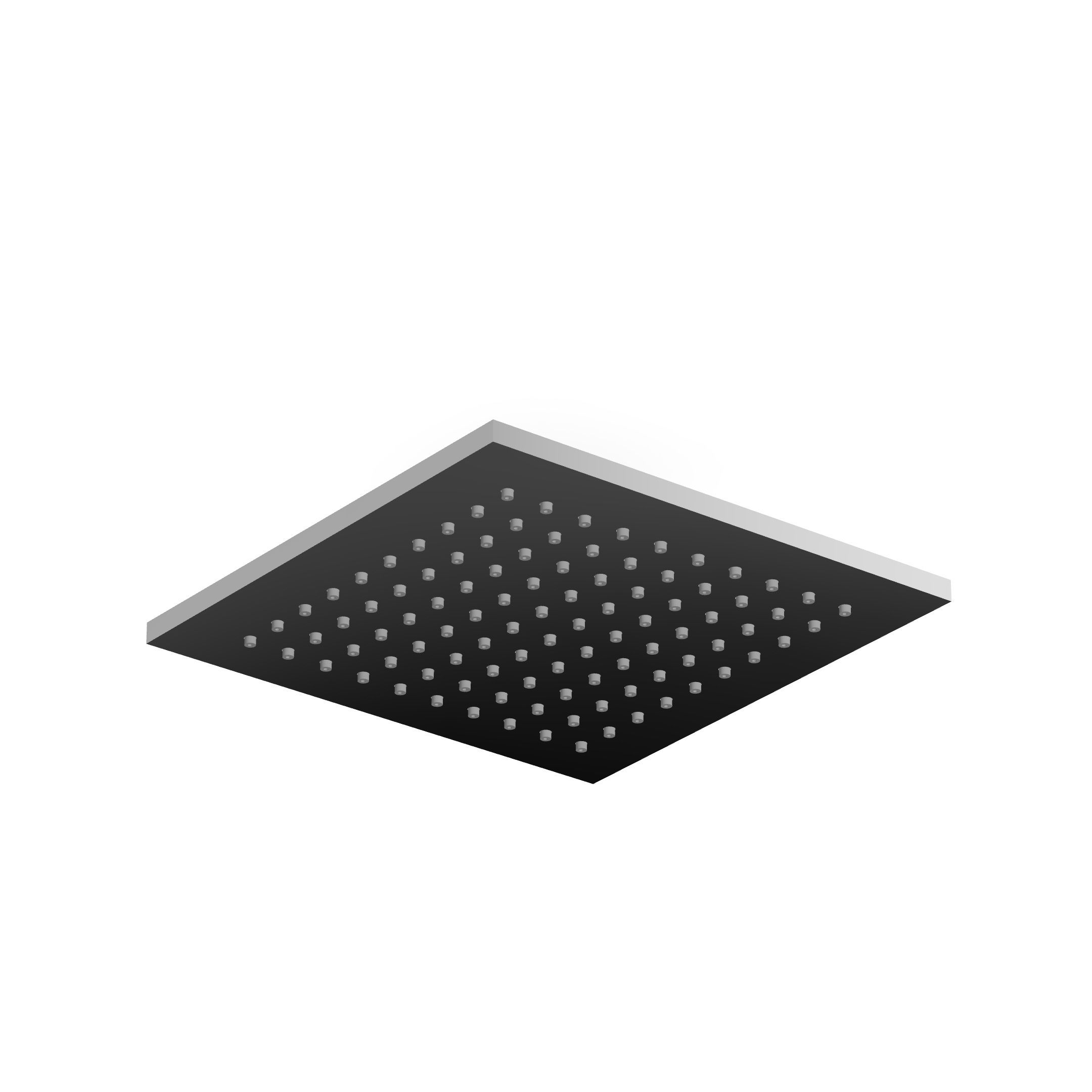 Zucchetti - 200x200 mm shower head simple jet