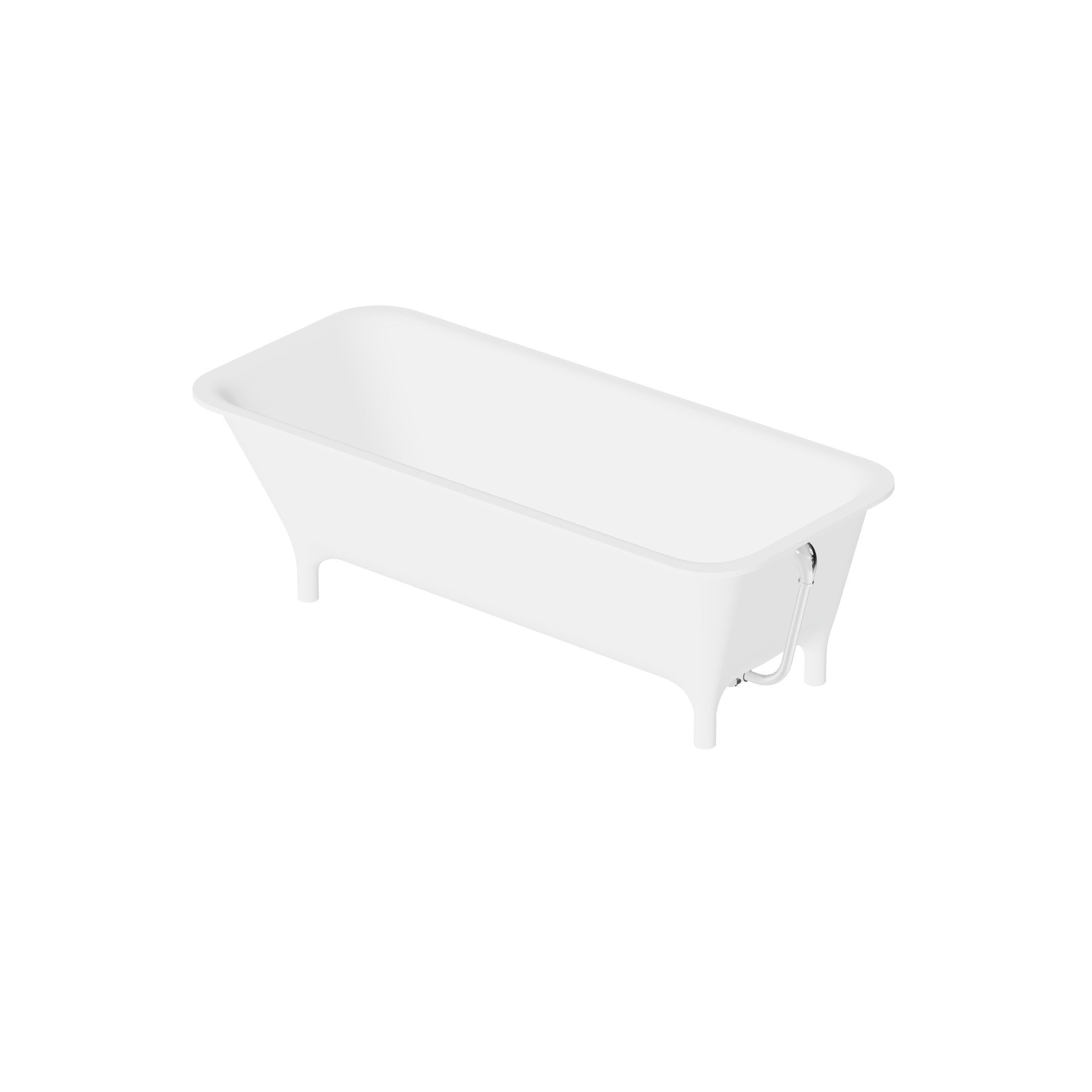 Zucchetti - Free standing bathtub in Cristalplant®. Zucchetti - Free standing bathtub in Cristalplant®.