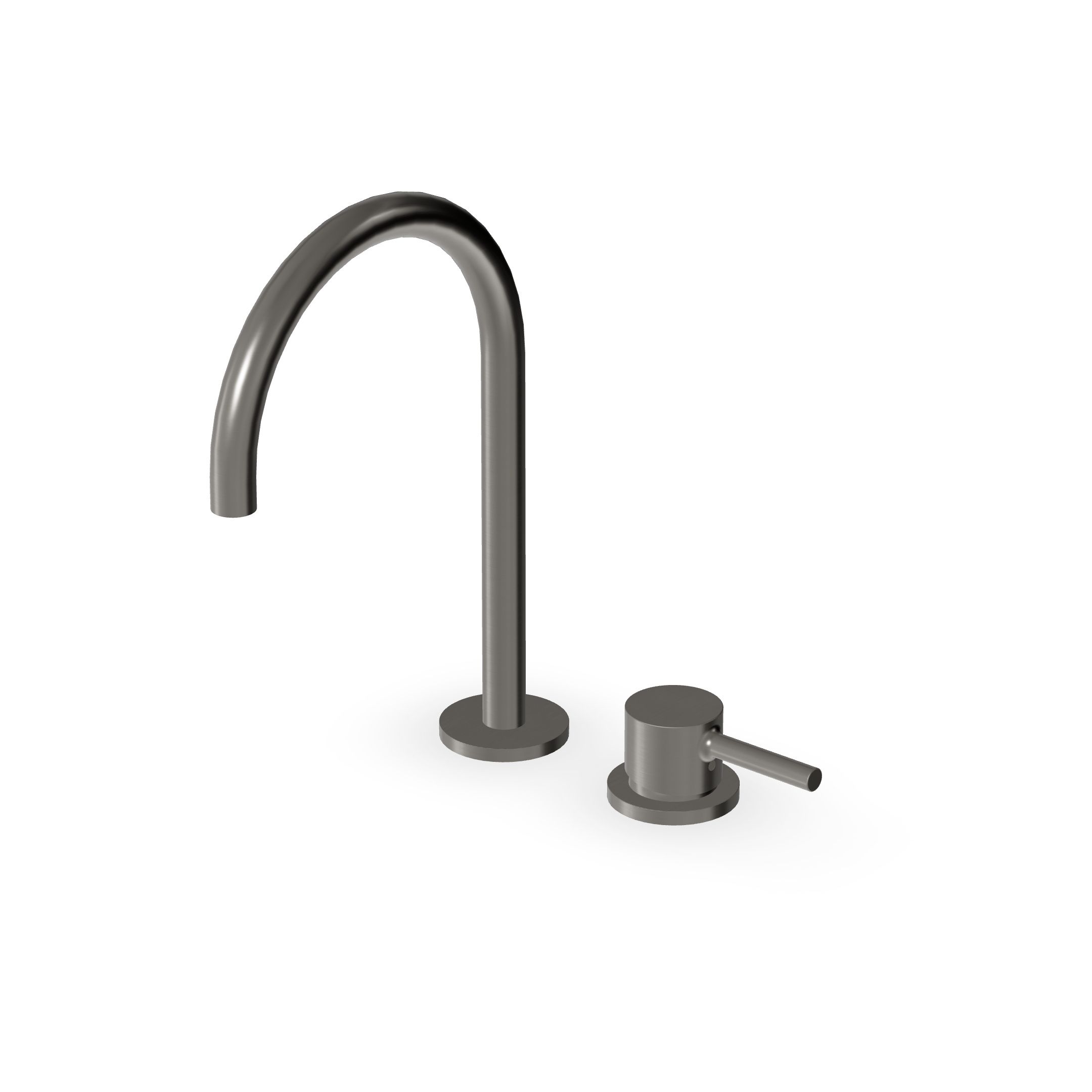 Zucchetti - 2 hole single lever basin mixer