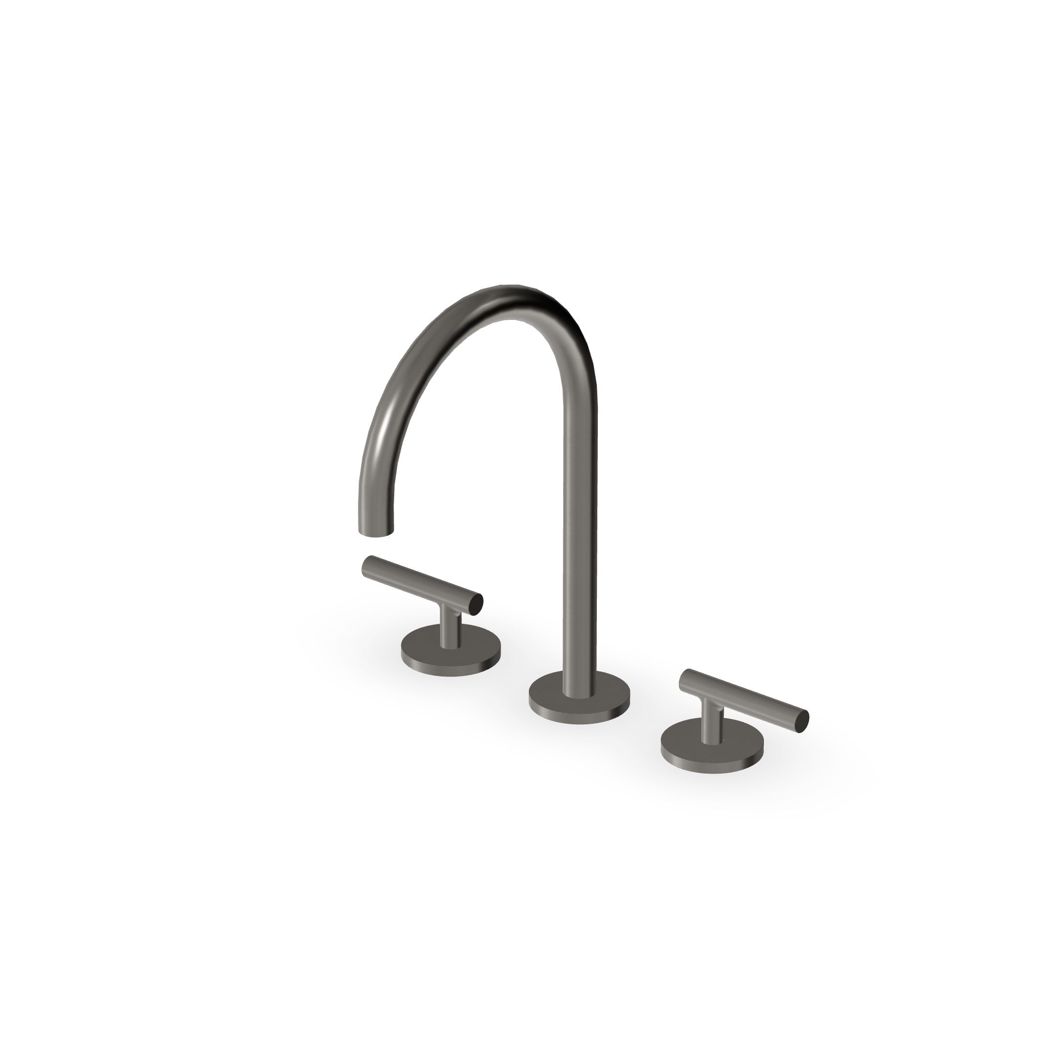 Zucchetti - 3 hole basin mixer high spout
