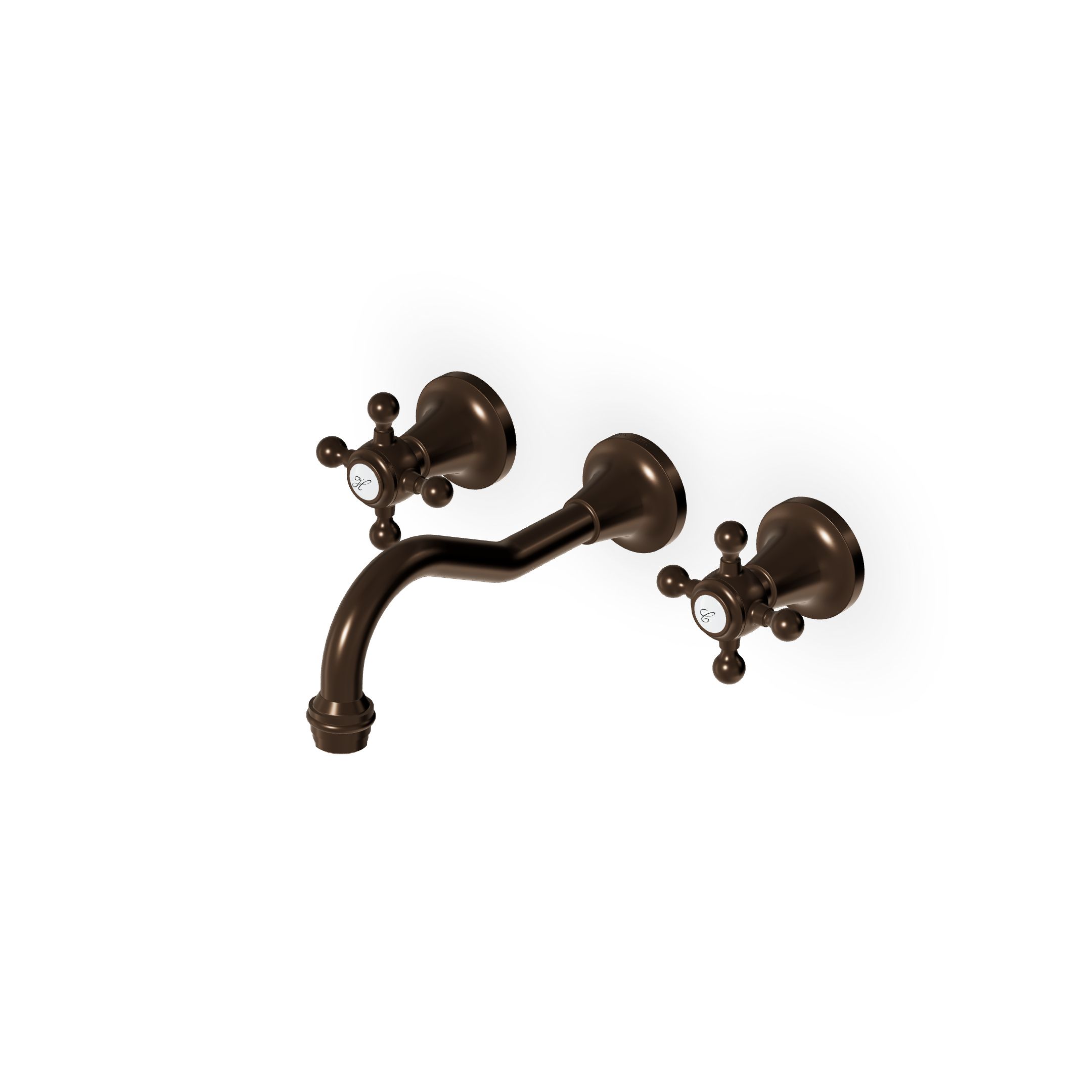 Zucchetti - 3 hole built-in basin mixer