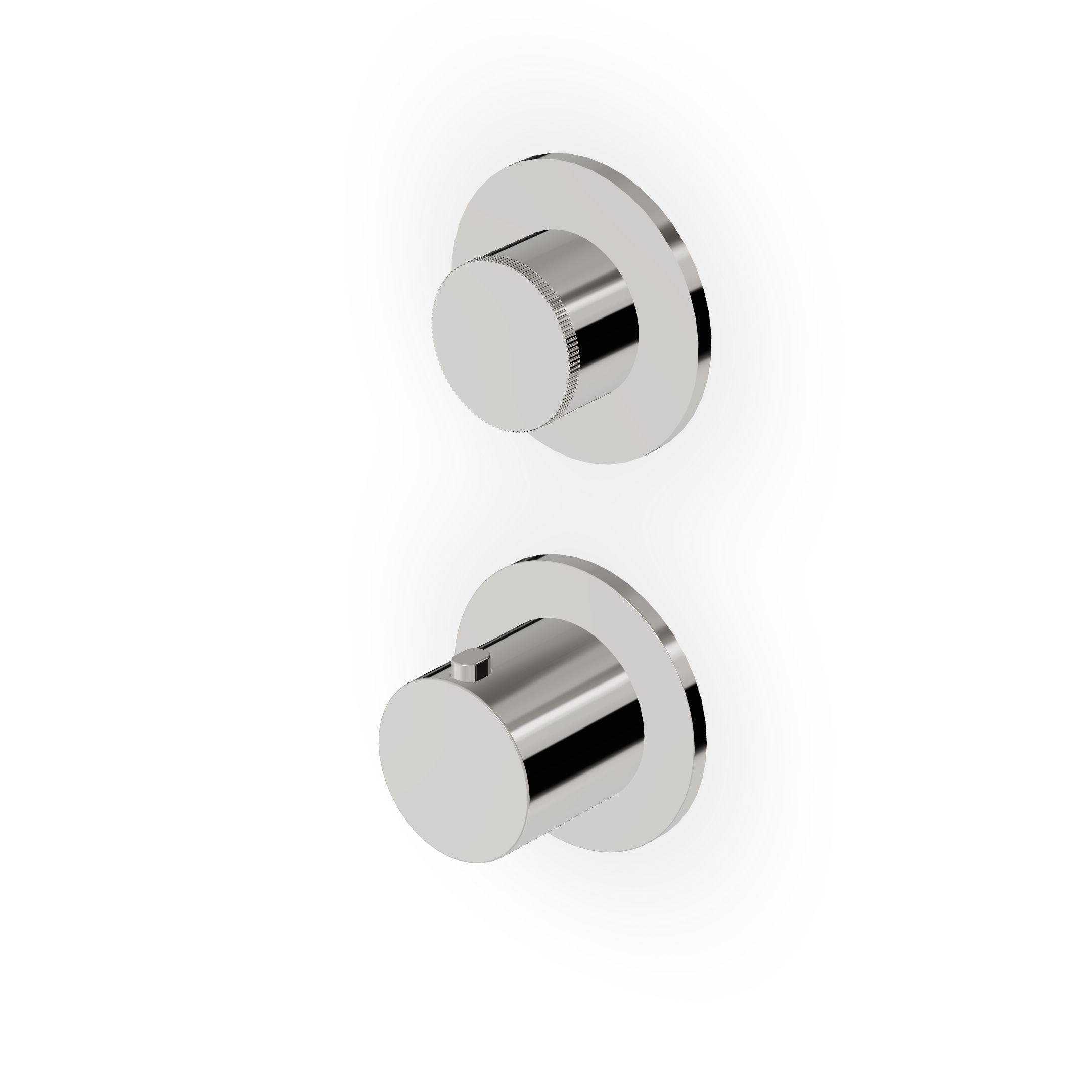 Zucchetti - Built-in thermostatic shower mixer, 1 stop valve