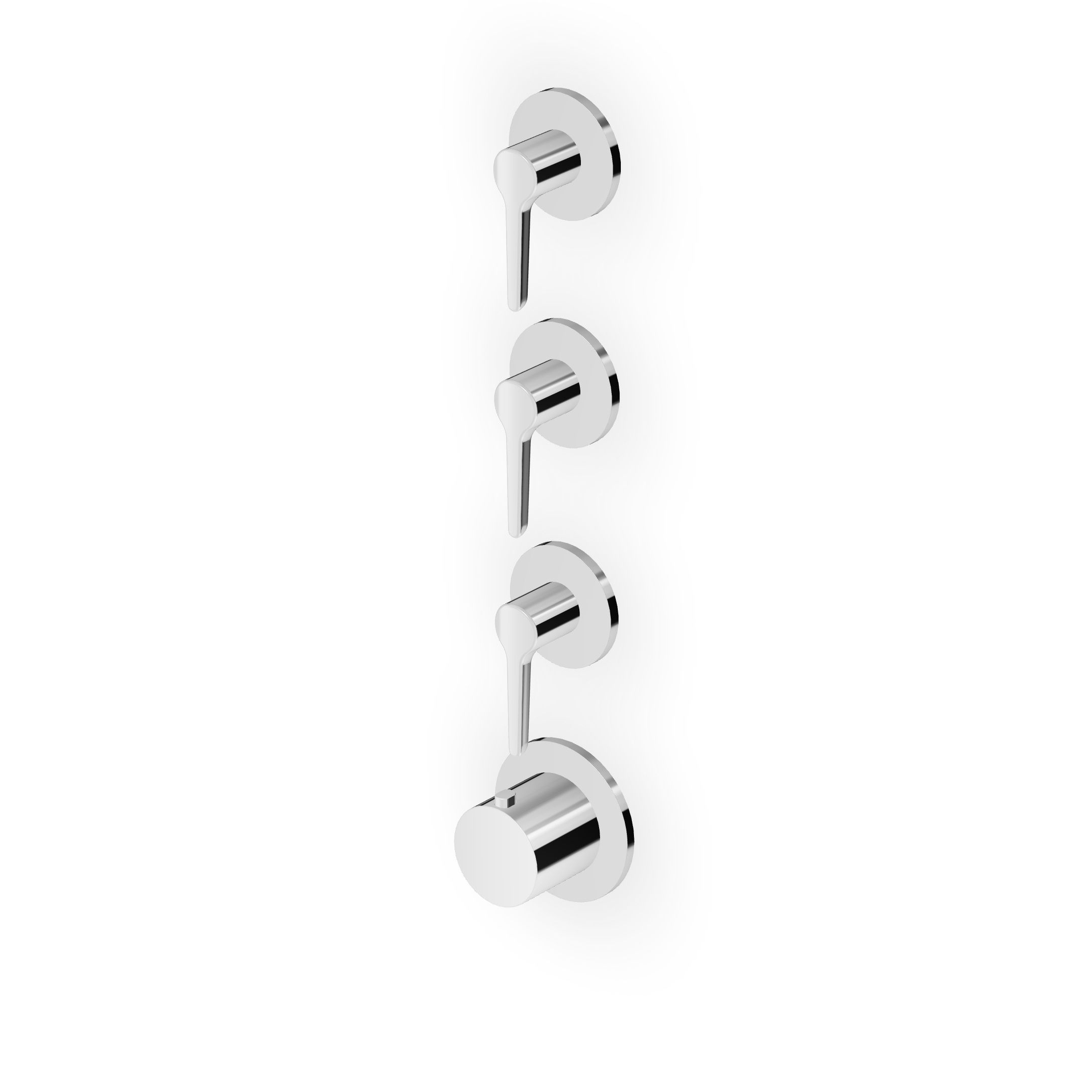sam80様 Zucchetti - Built-in thermostatic shower mixer 3 stop valves