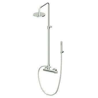 Zucchetti - Shower column with exposed single lever mixer