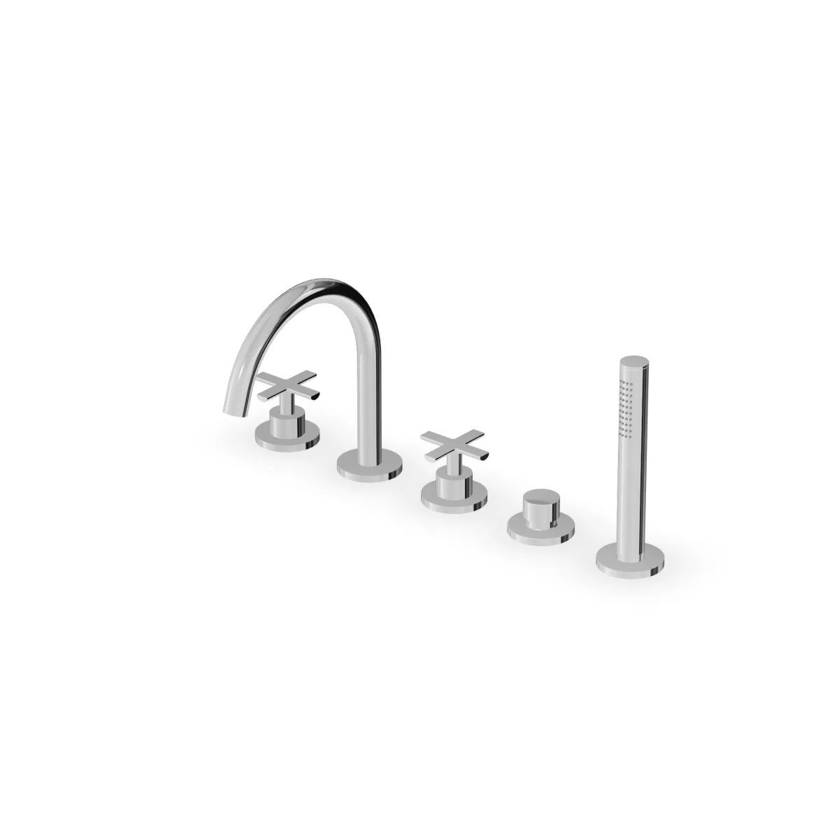 Zucchetti - 5 hole bath-mixer
