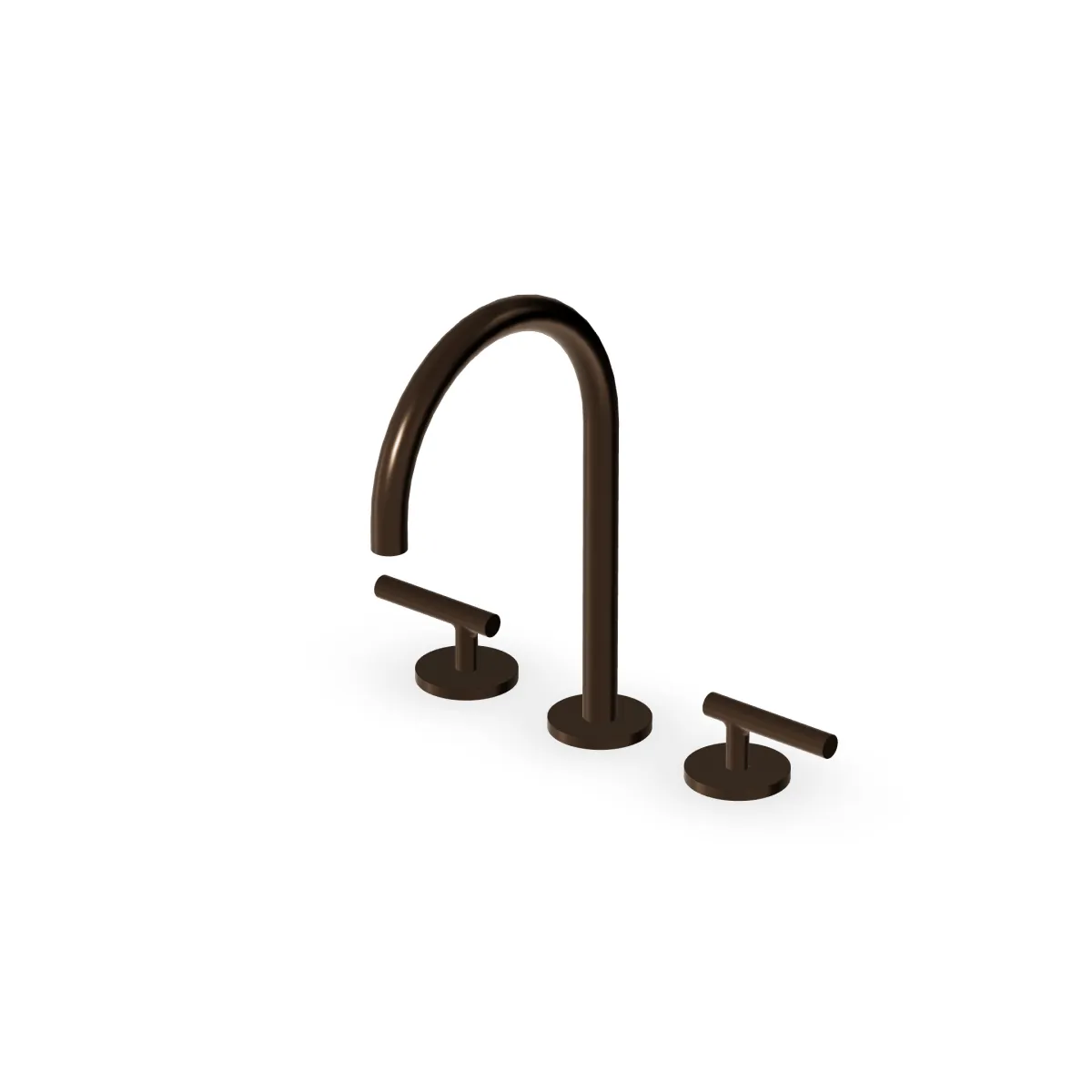 Zucchetti - 3 hole basin mixer high spout