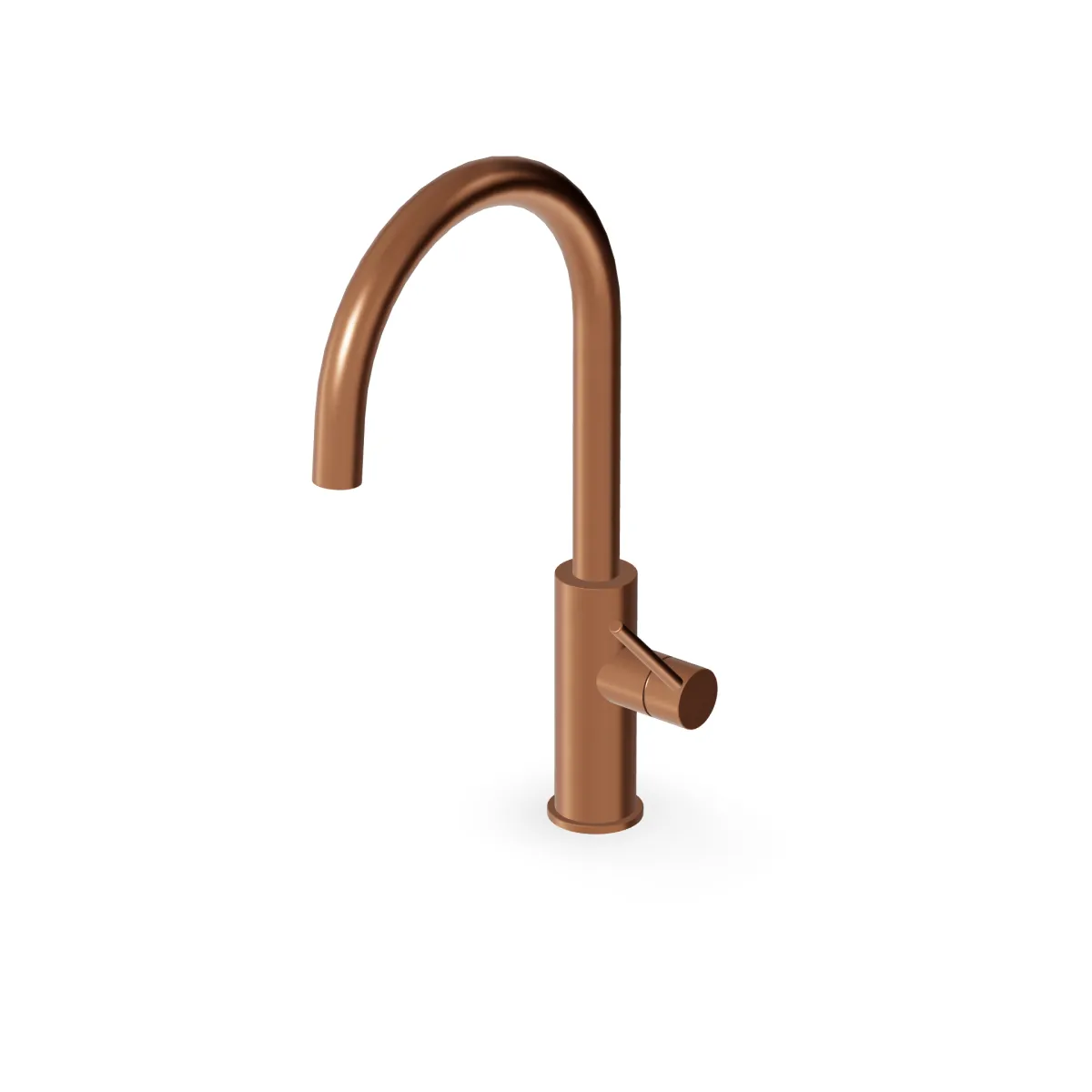 Zucchetti - Single lever sink mixer with swivel spout