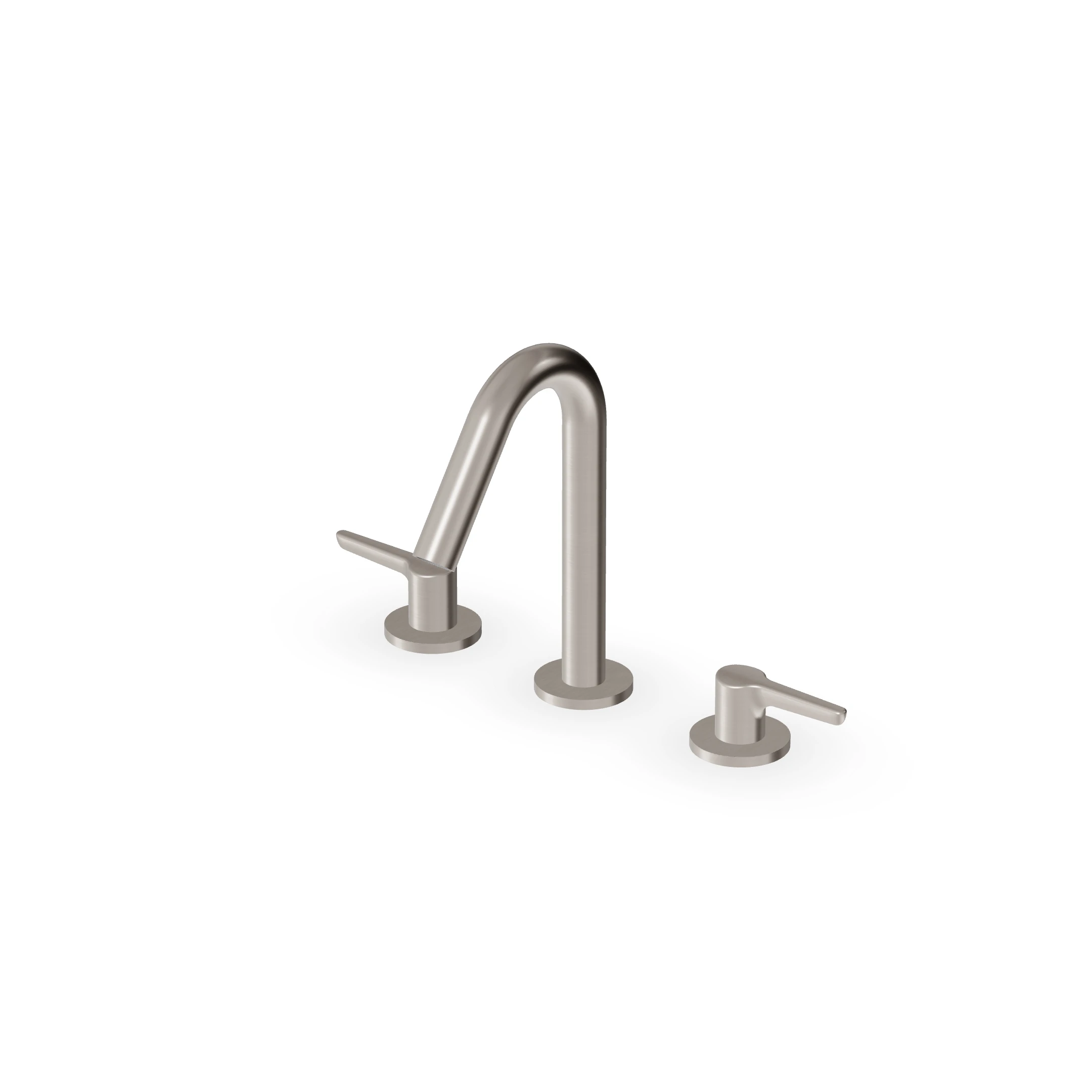Zucchetti - 3 hole basin mixer low spout