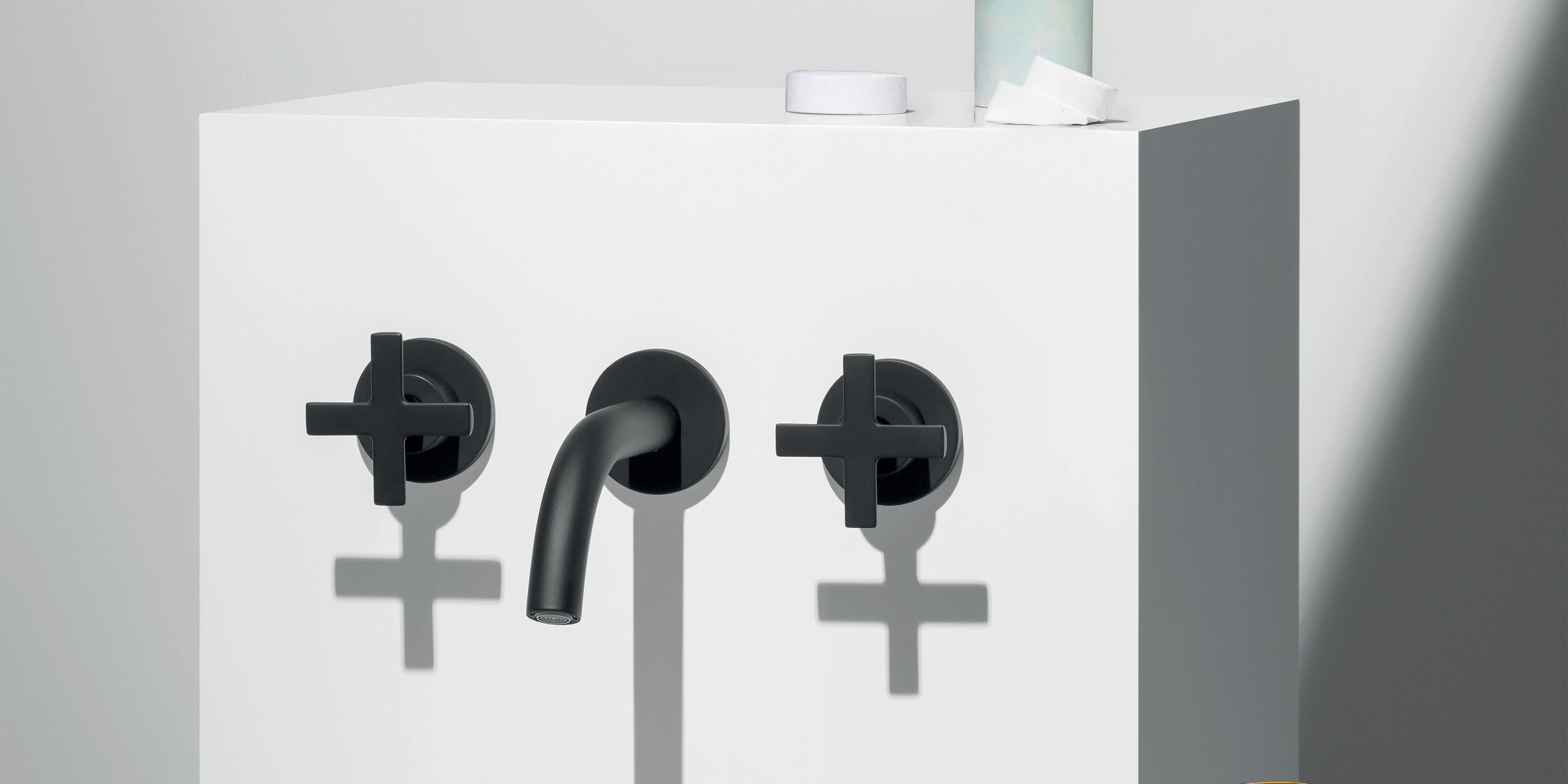 Zucchetti - Single lever basin mixer with extended spout.