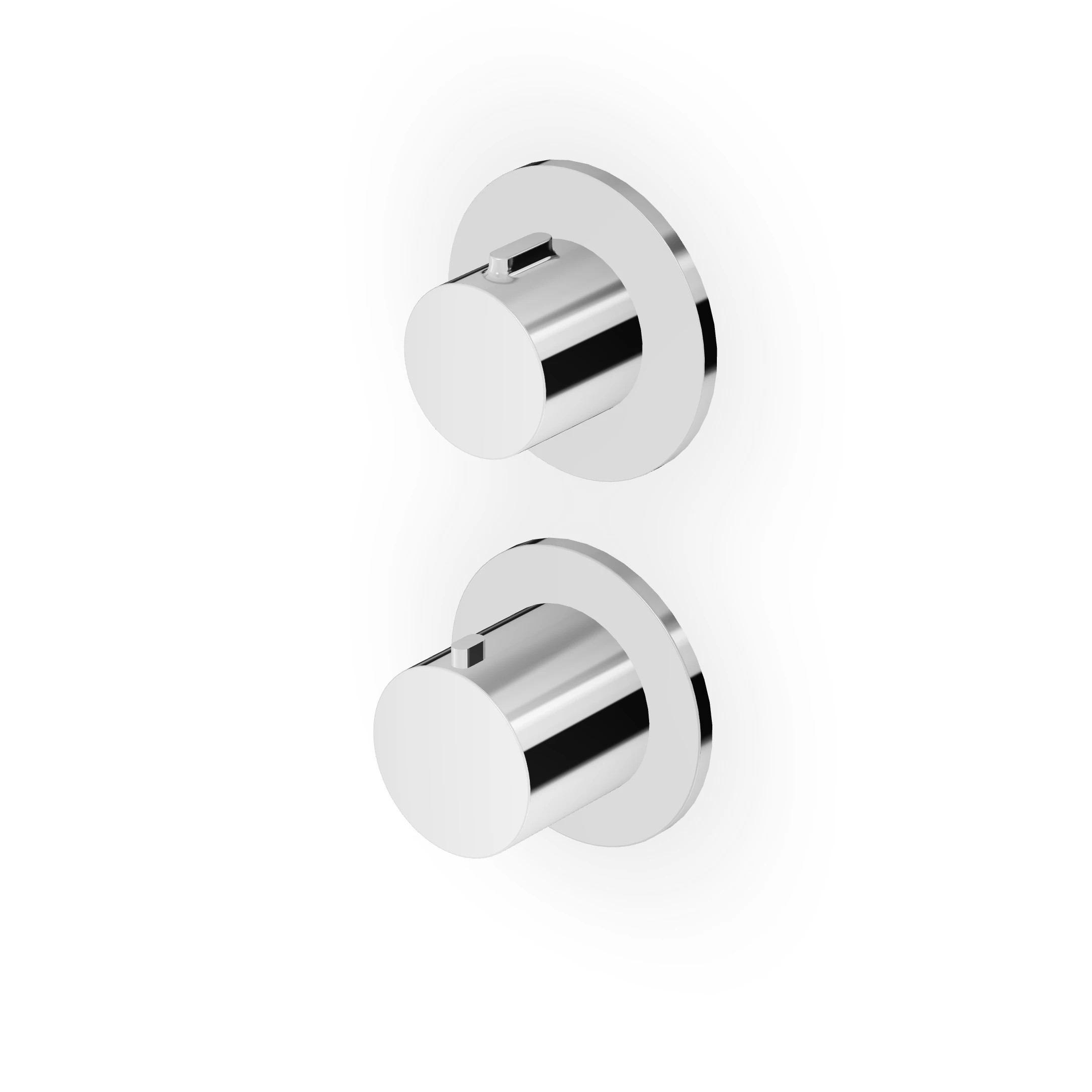 Zucchetti - Built-in thermostatic shower mixer, 2/3 way diverter