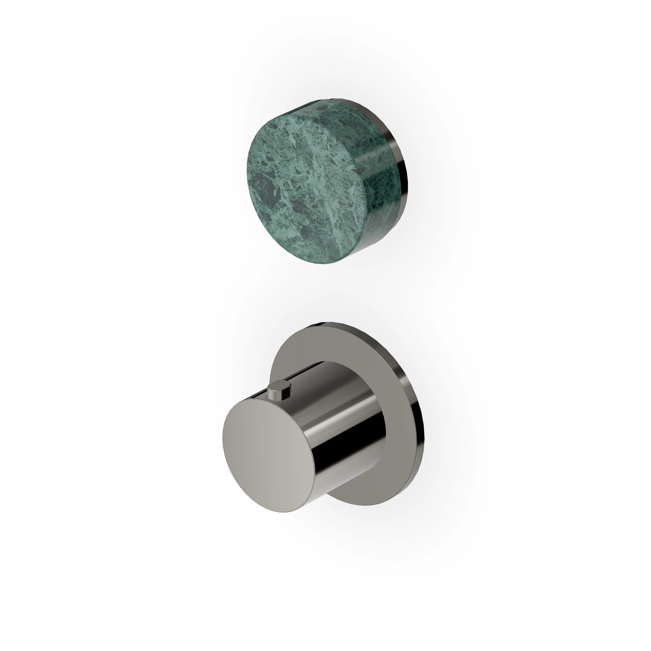 Zucchetti - Built-in thermostatic shower mixer, 1 stop valve