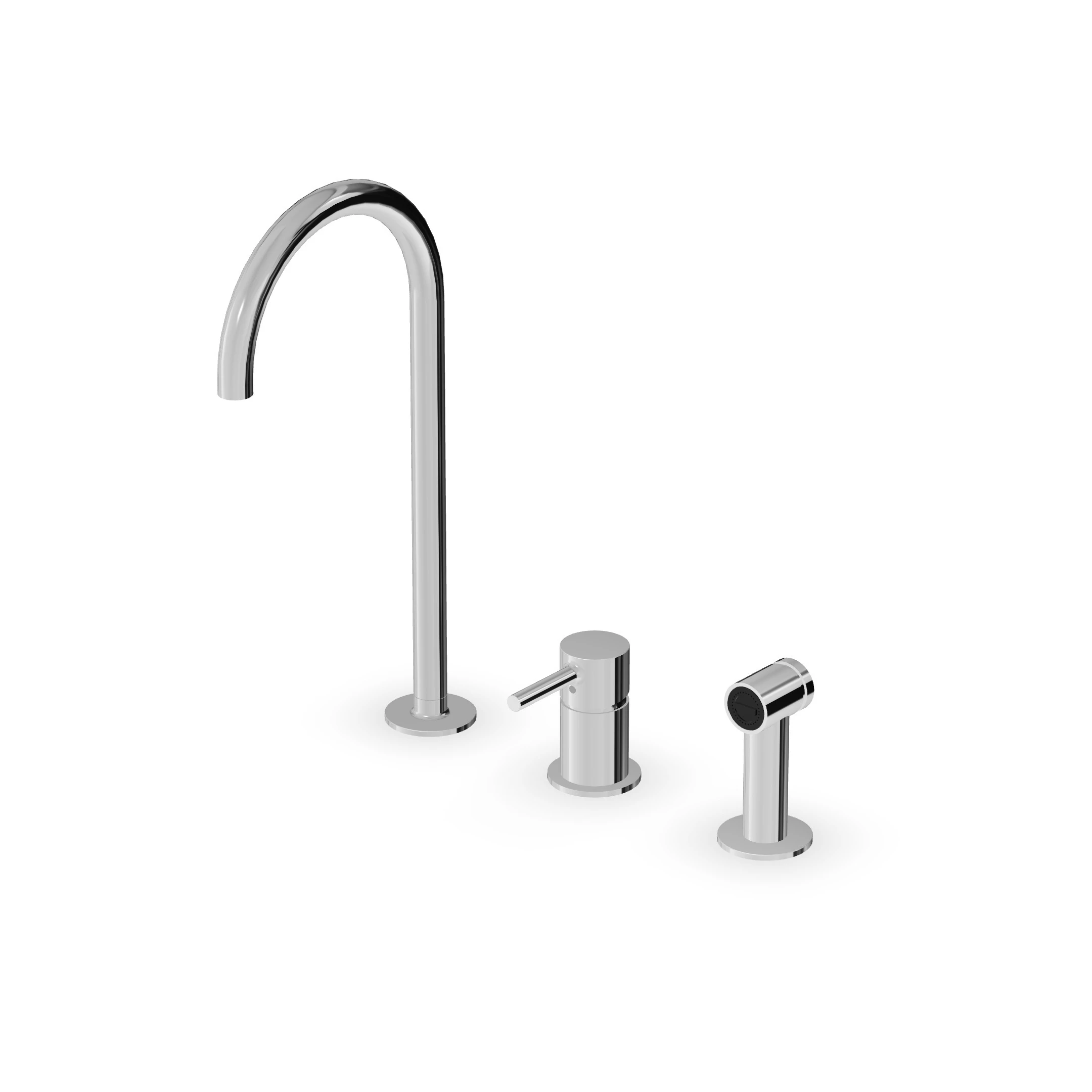 Zucchetti - Pan S single lever sink mixer with swivel spout