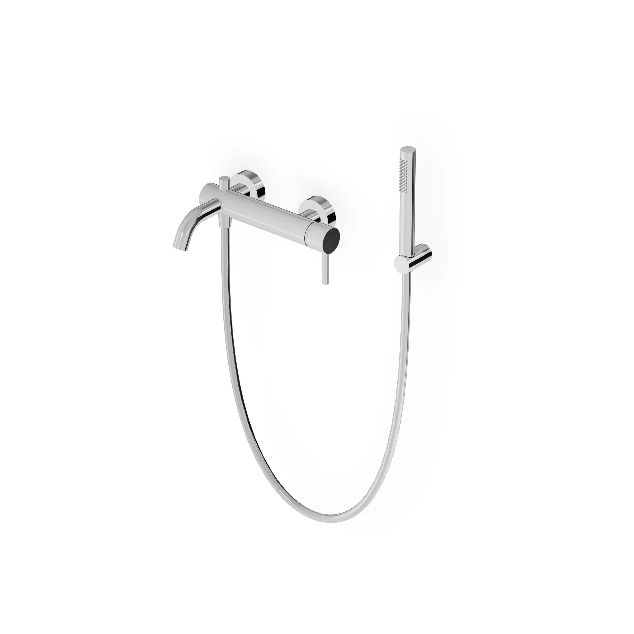 Zucchetti - Exposed single lever bath-shower mixer