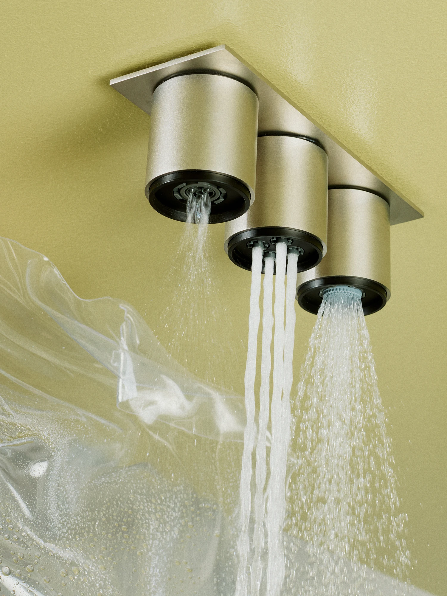 Zucchetti - Shower column with exposed termostatic mixer