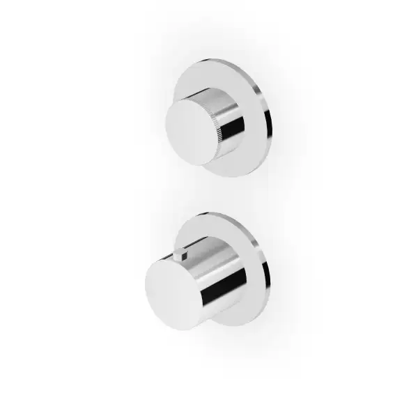 Zucchetti - Built-in thermostatic shower mixer, 2/3 way diverter
